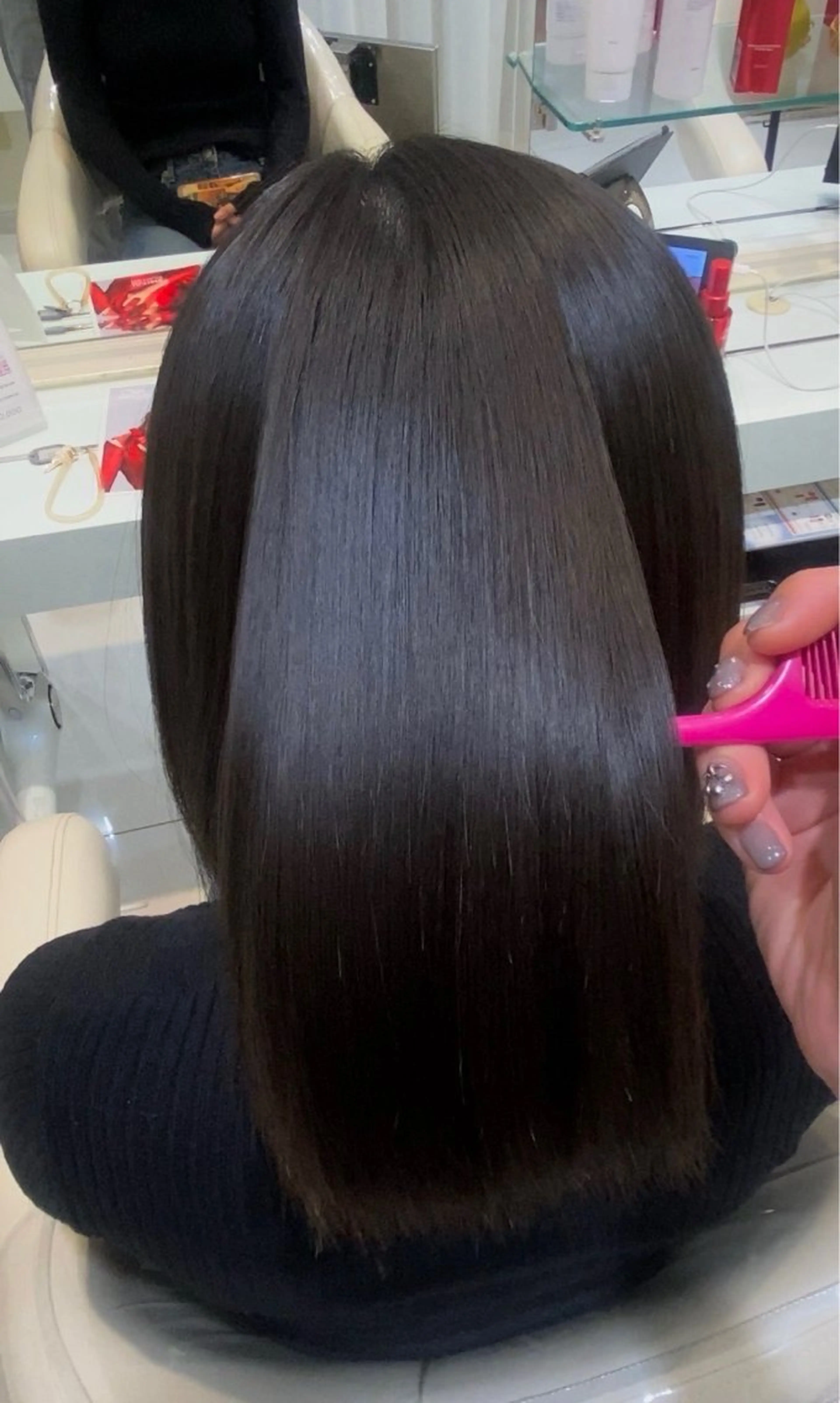 ショート 縮毛矯正 トリートメント ゆき／ 艶髪🫧縮毛矯正のヘアスタイル