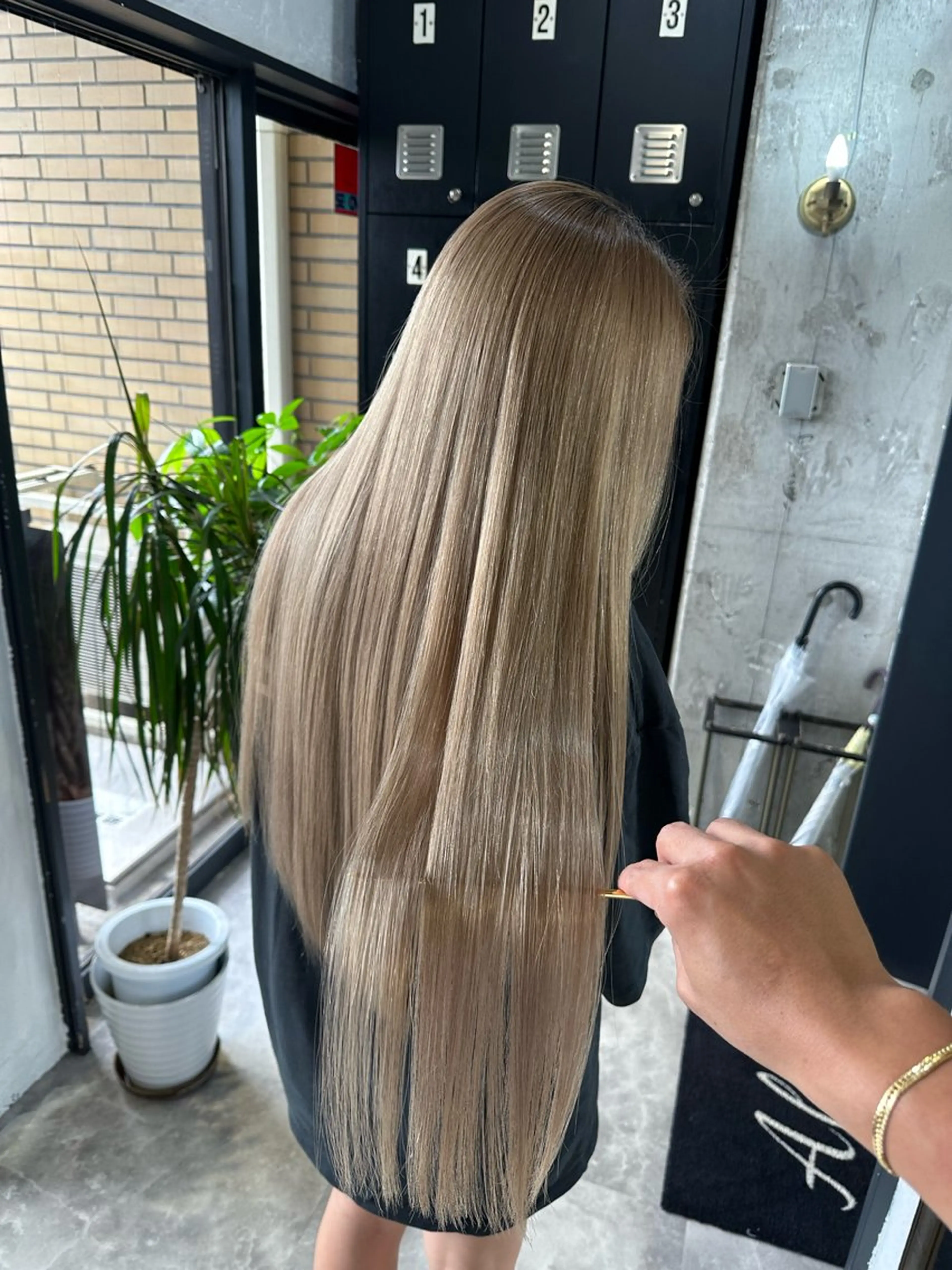 🔥大人気🔥ブリーチなしダブルカラー&トリートメント&MARBB頭皮洗浄の写真