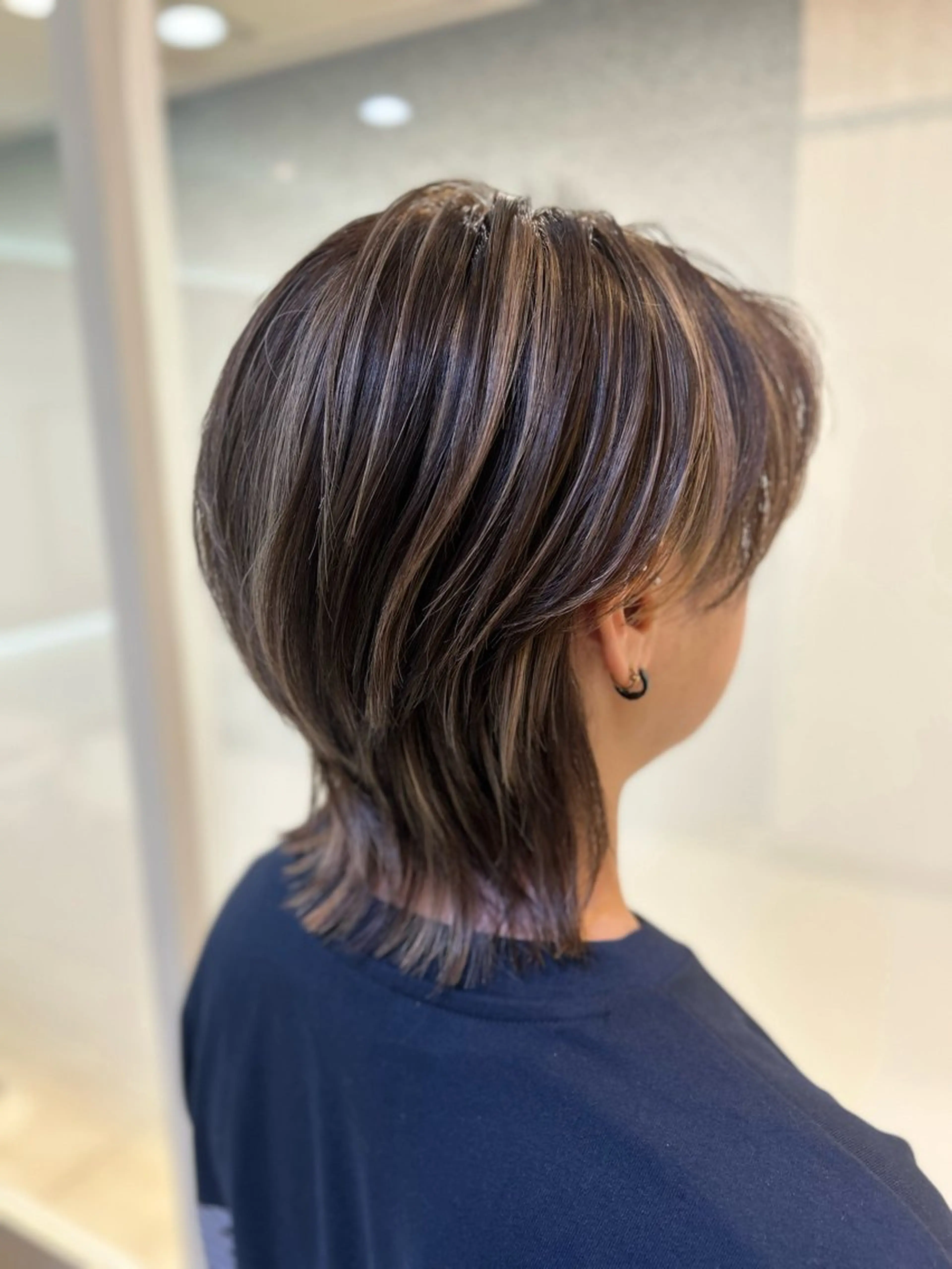 ショート カラー ヘアカラー トリートメント 髪質改善/縮毛矯正 ササキナツミのヘアスタイル