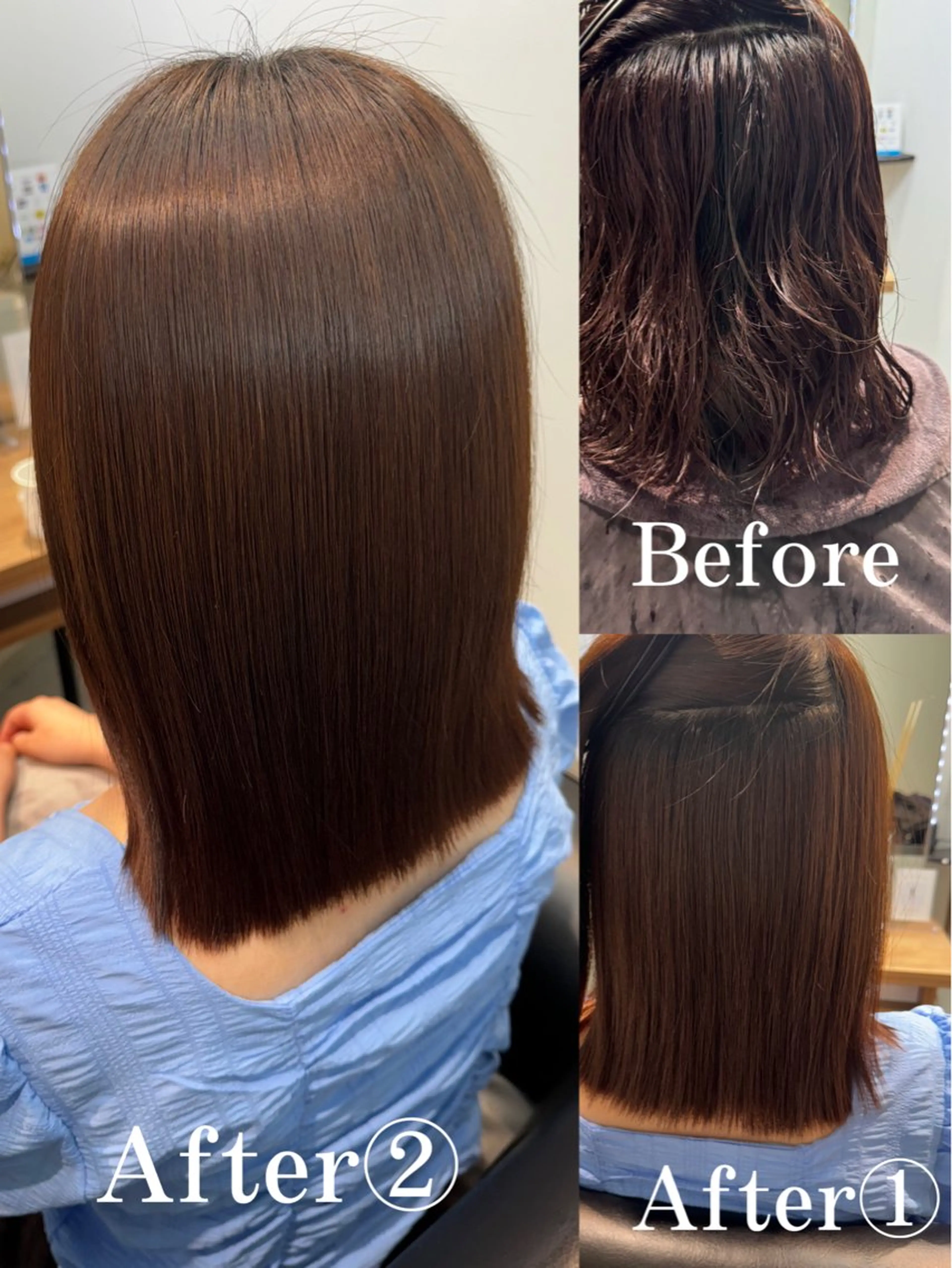 ミディアム 縮毛矯正 The Apartment of Solon 船橋 2nd所属・艶髪改善師/高橋潤 /NEO髪質改善のヘアスタイル