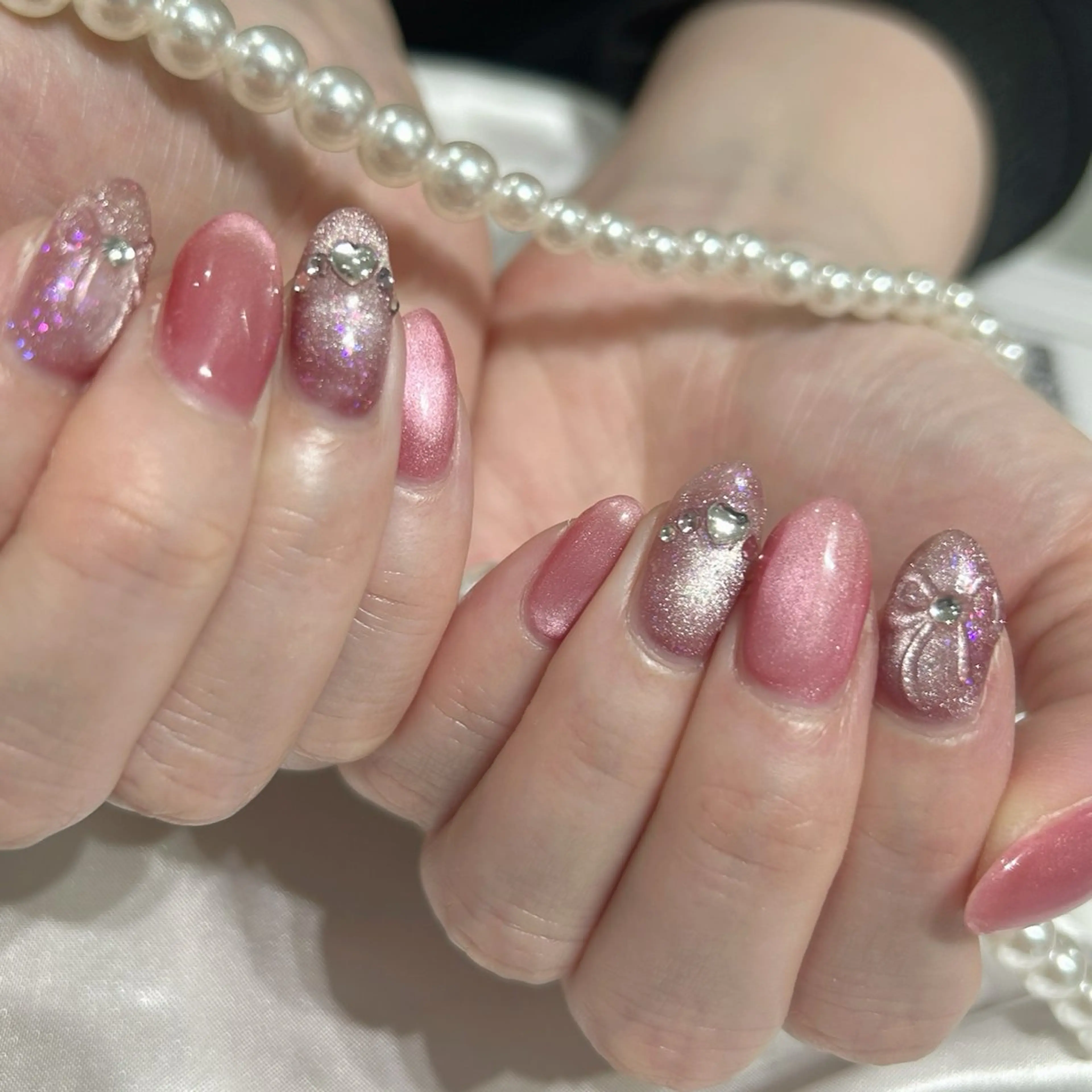 ネイル ハンドネイル はあとねいる筑紫口店 Hitomiのネイルデザイン