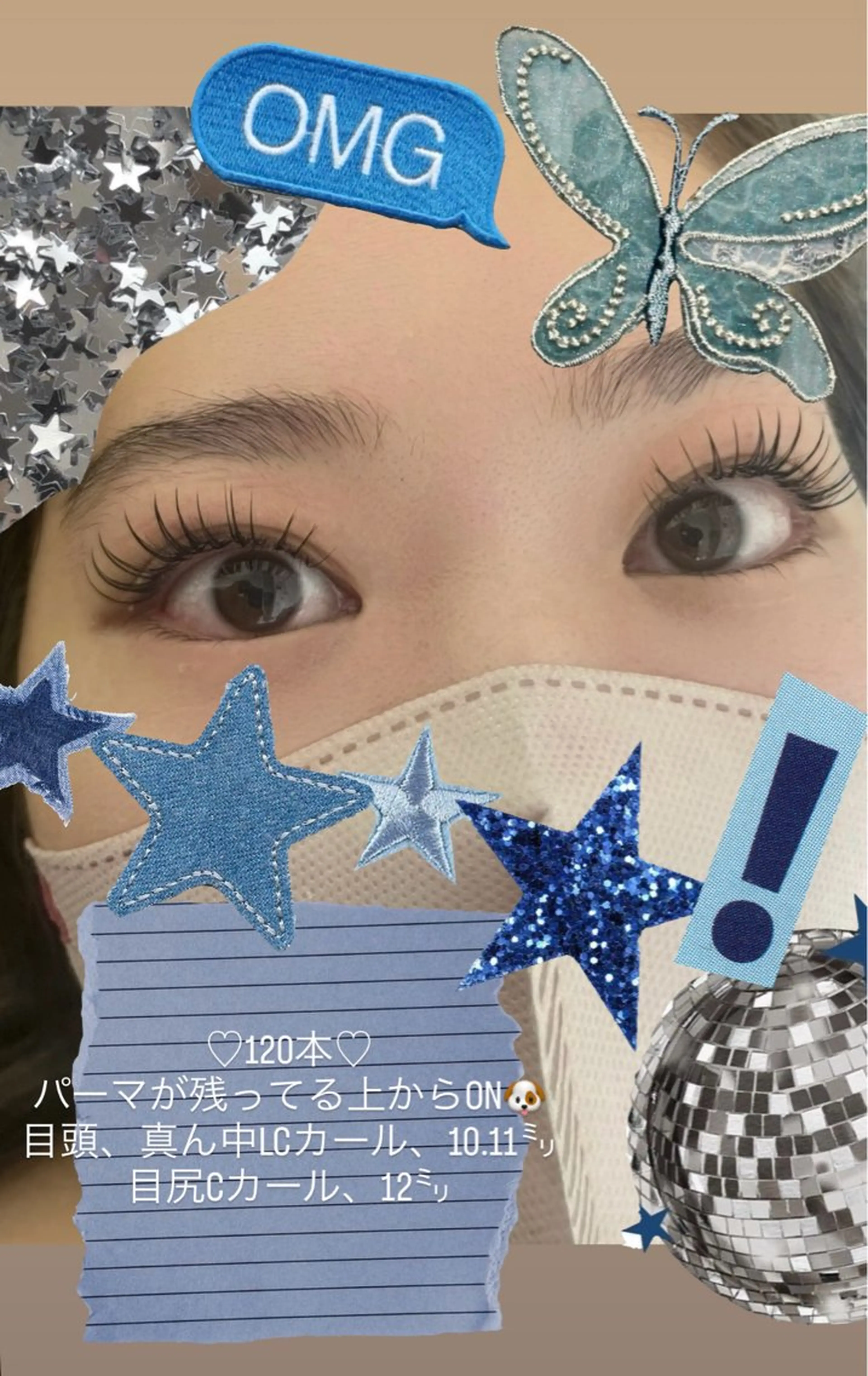 マツエク・マツパ マツエク eye lash salon SIDのマツエク・マツパデザイン