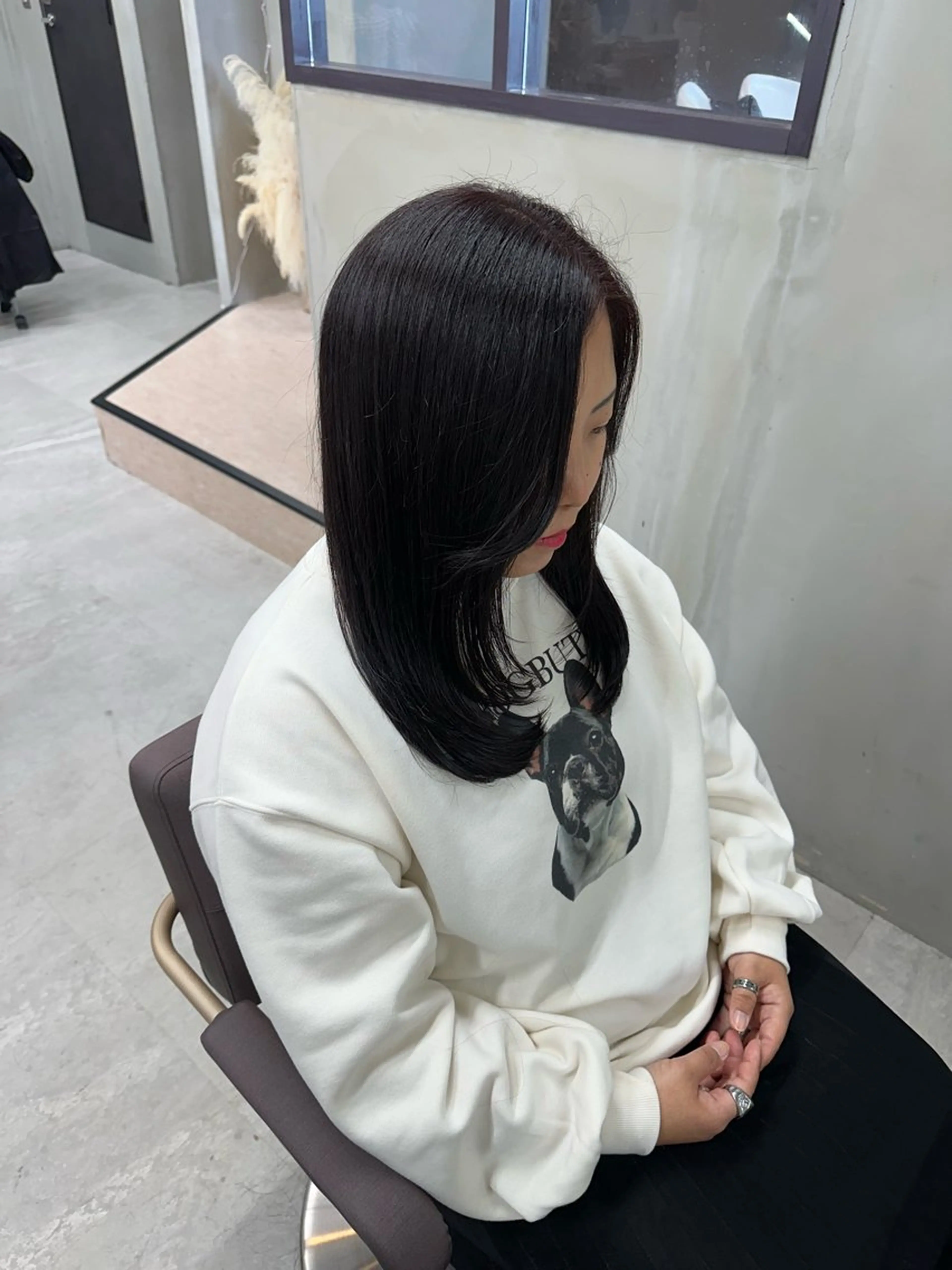 セミロング PINQ by angelica所属・kato mireiのヘアスタイル