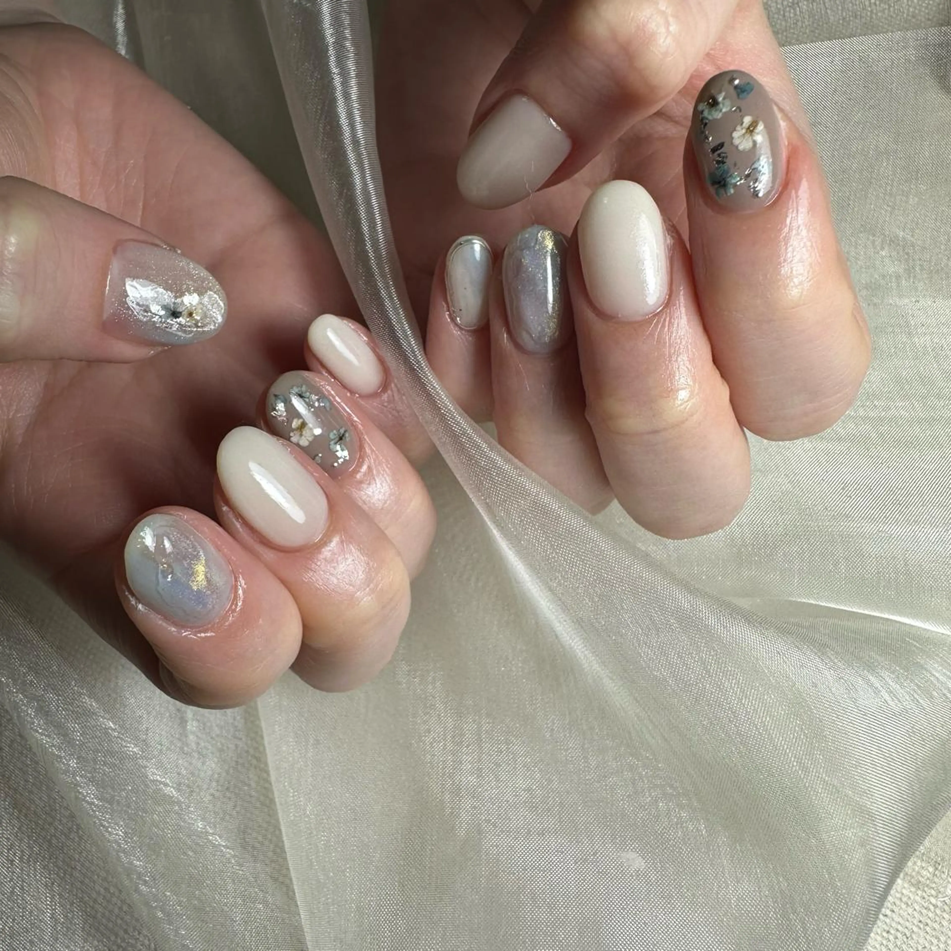 ネイル ハンドネイル repos~ルポ~所属・里見 麗のネイルデザイン