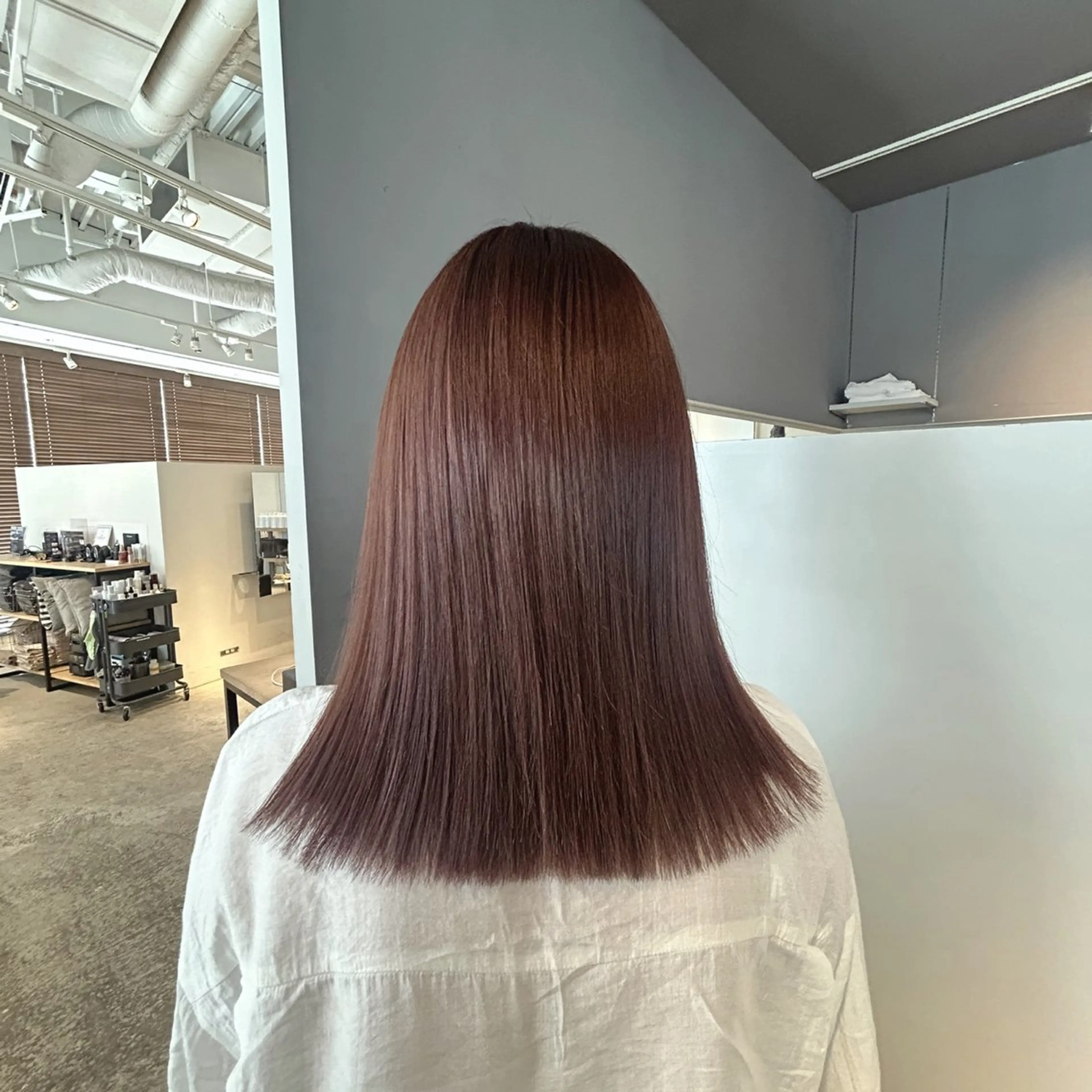 ミディアム S.COEUR×Cu 枚方T-SITE店所属・こやもと もえのヘアスタイル