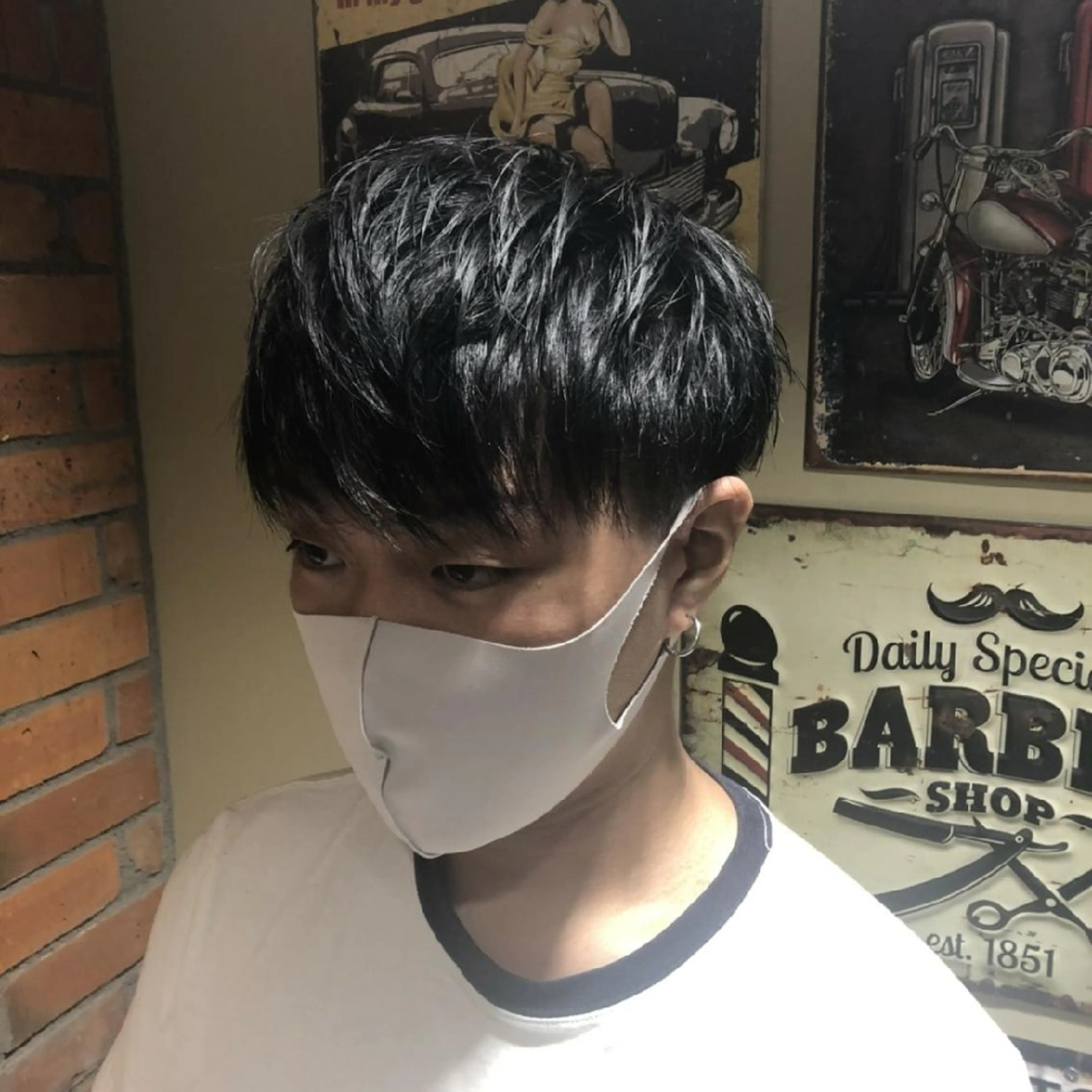 メンズ マッシュ 餘野 翔舞のヘアスタイル