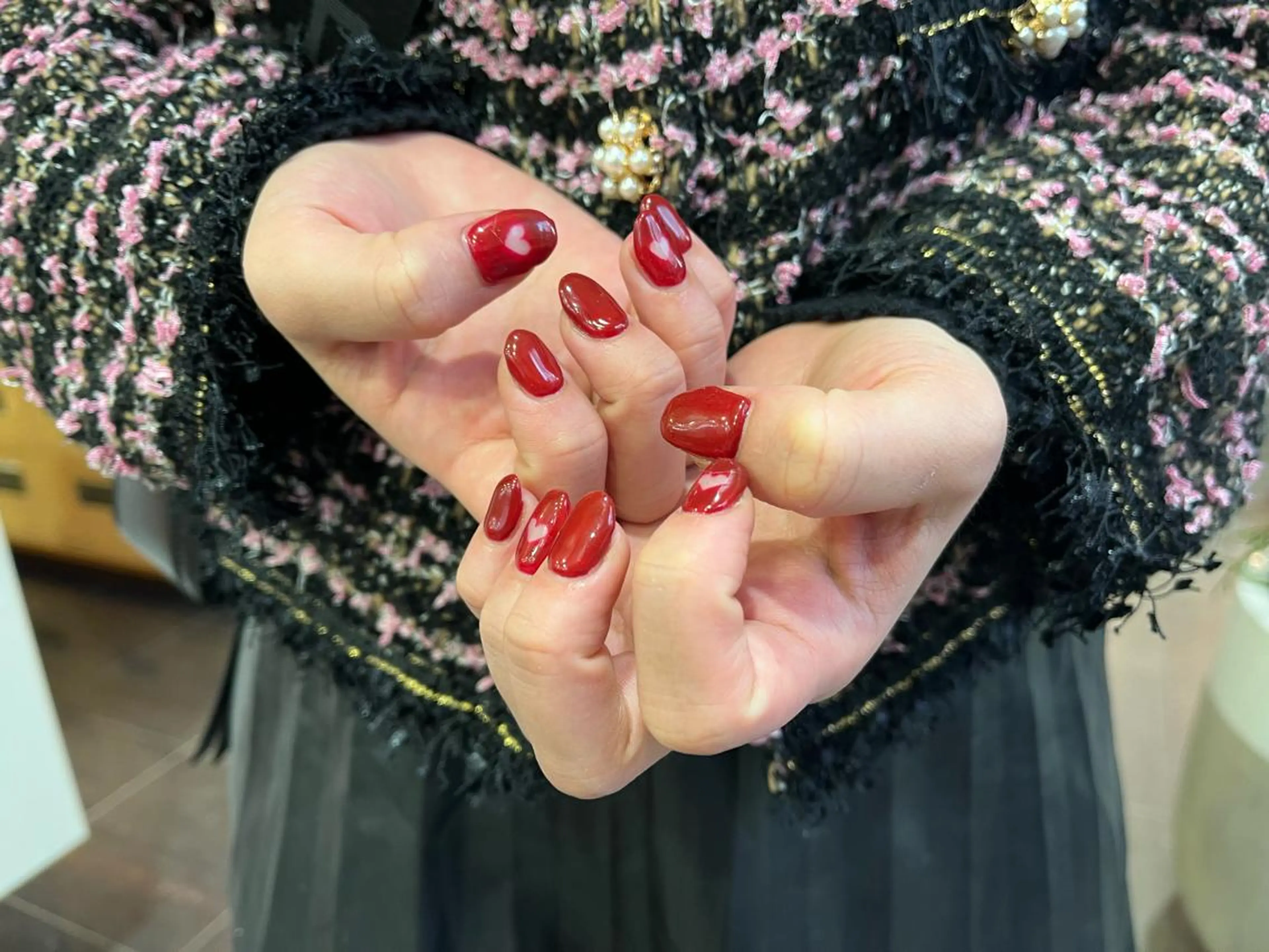 ネイル 海外girl🤎 透明感ベージュmaoのヘアスタイル