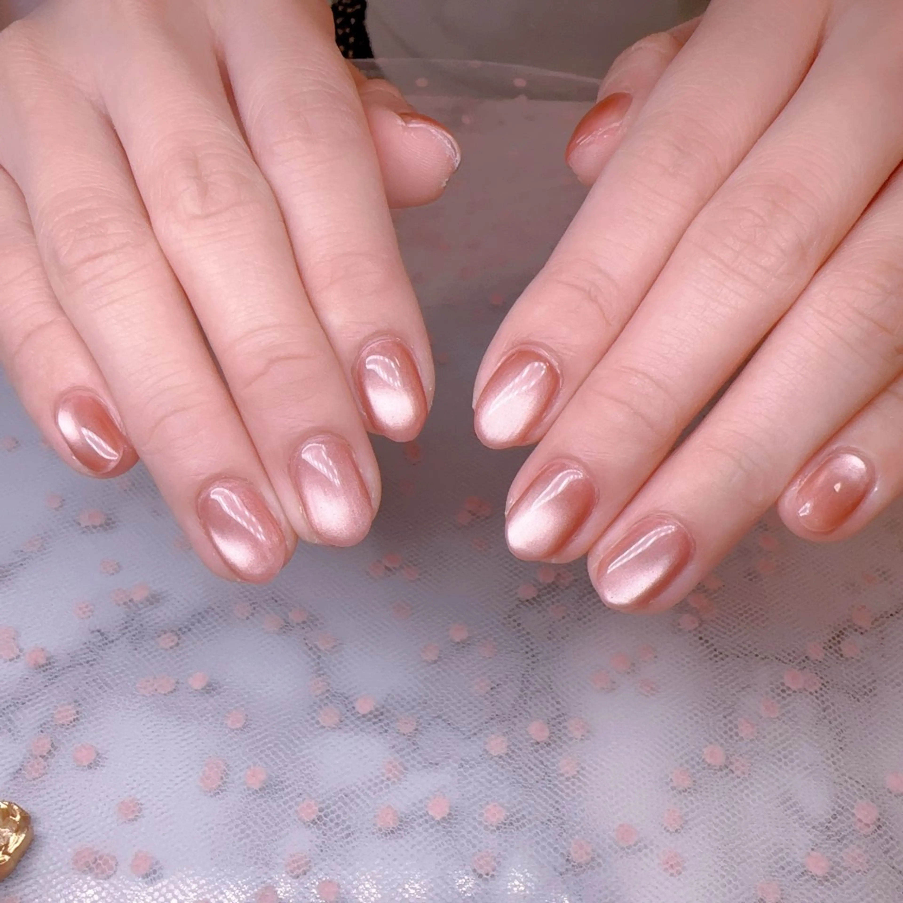 ネイル オーロラネイル フットネイル 韓国ネイル ラメ(グリッター) ラメグラデーション ハンドネイル Belle nail salon 新小岩のネイルデザイン