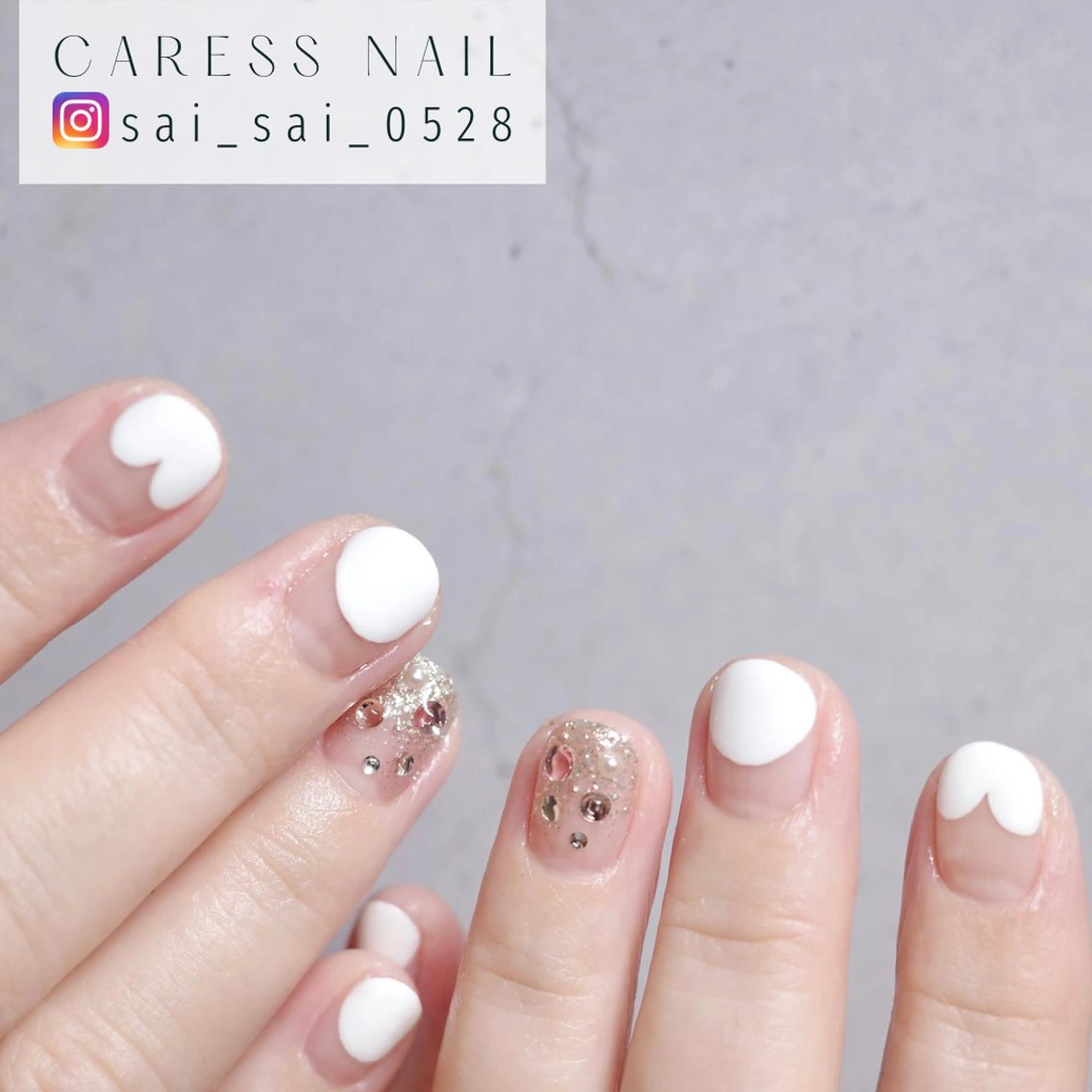 ネイル caress nail カレスネイル 代々木上原所属・カレスネイル さいのネイルデザイン