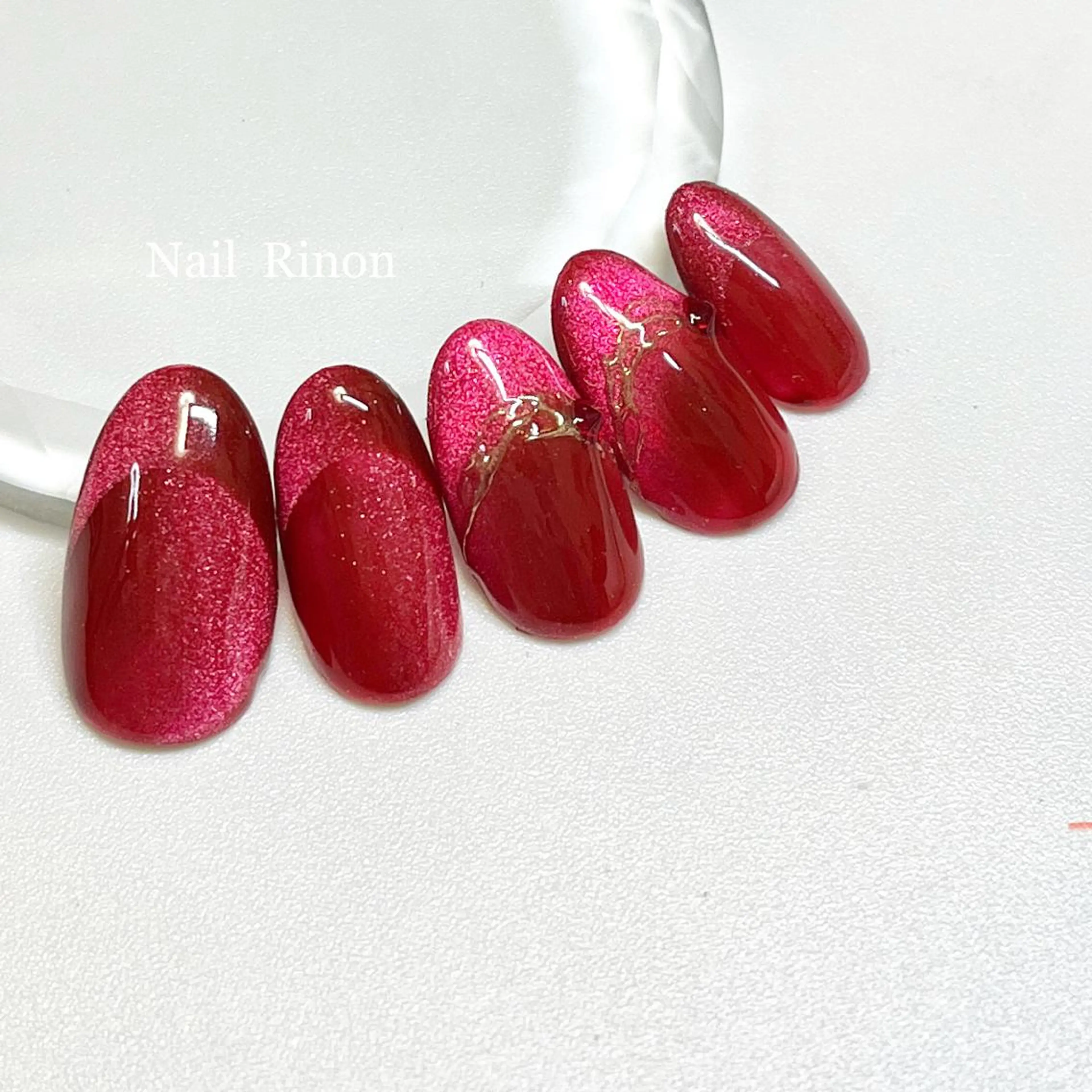 ネイル フレンチネイル オンブレフレンチ ハンドネイル Nail Rinonのネイルデザイン