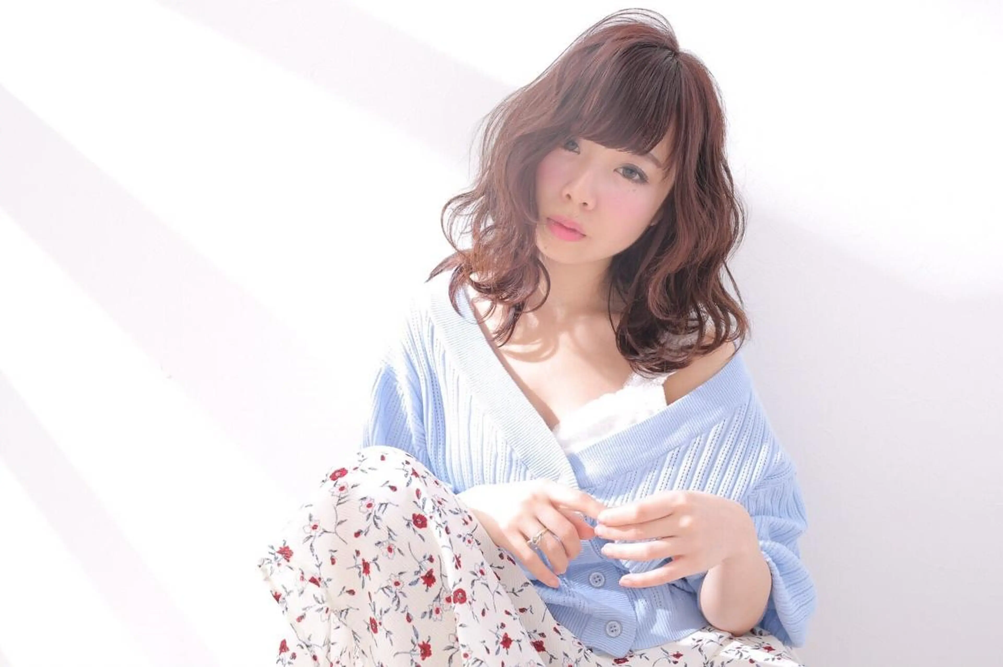 カラー due hair 京都駅前店 MILBON オージュア認定サロン【デューヘアー】所属・ハイトーンブリーチ 土坂 由志【京都】のヘアスタイル