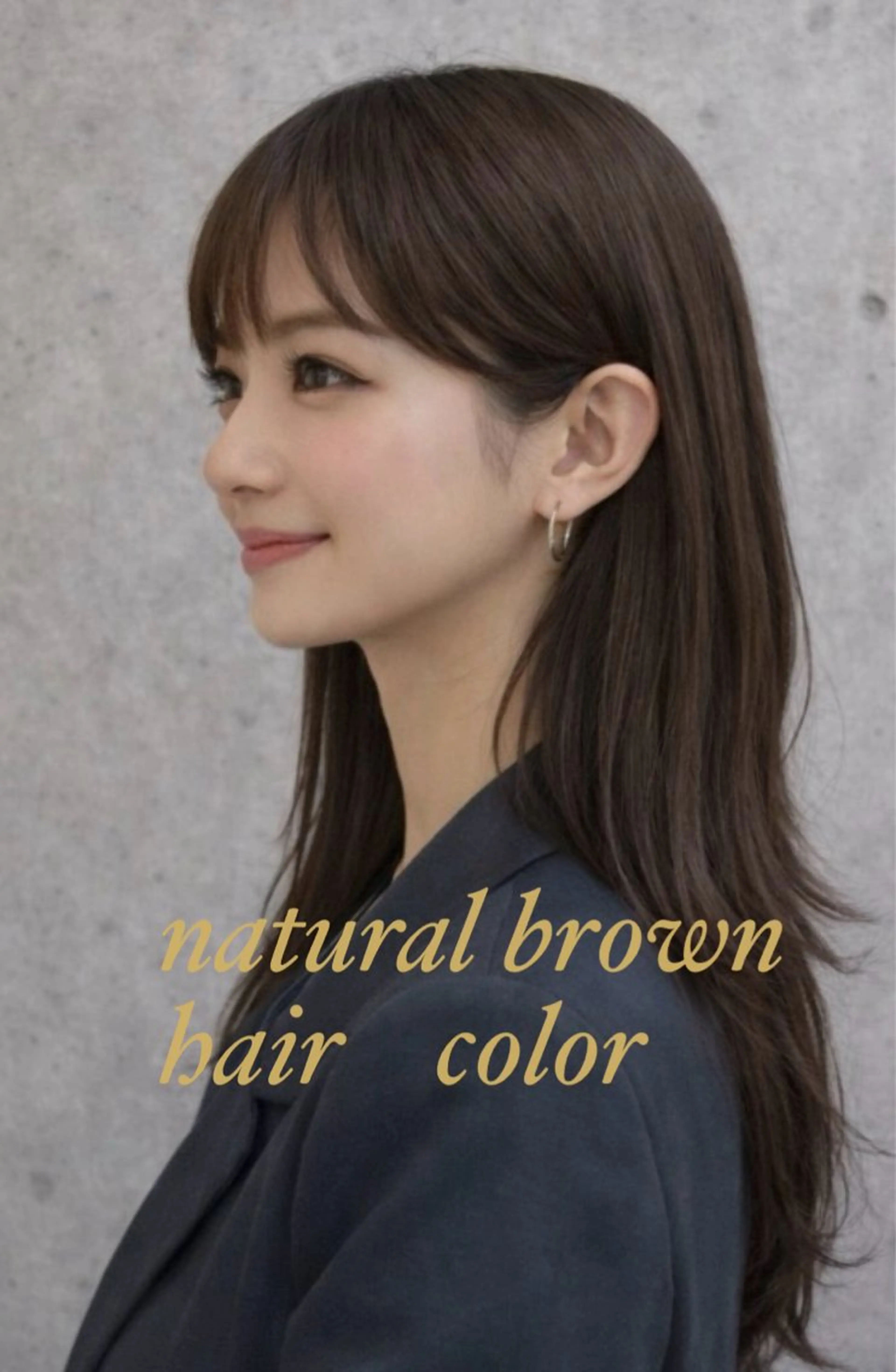 セミロング カラー トリートメント M.SLASH 辻 孝志のヘアスタイル