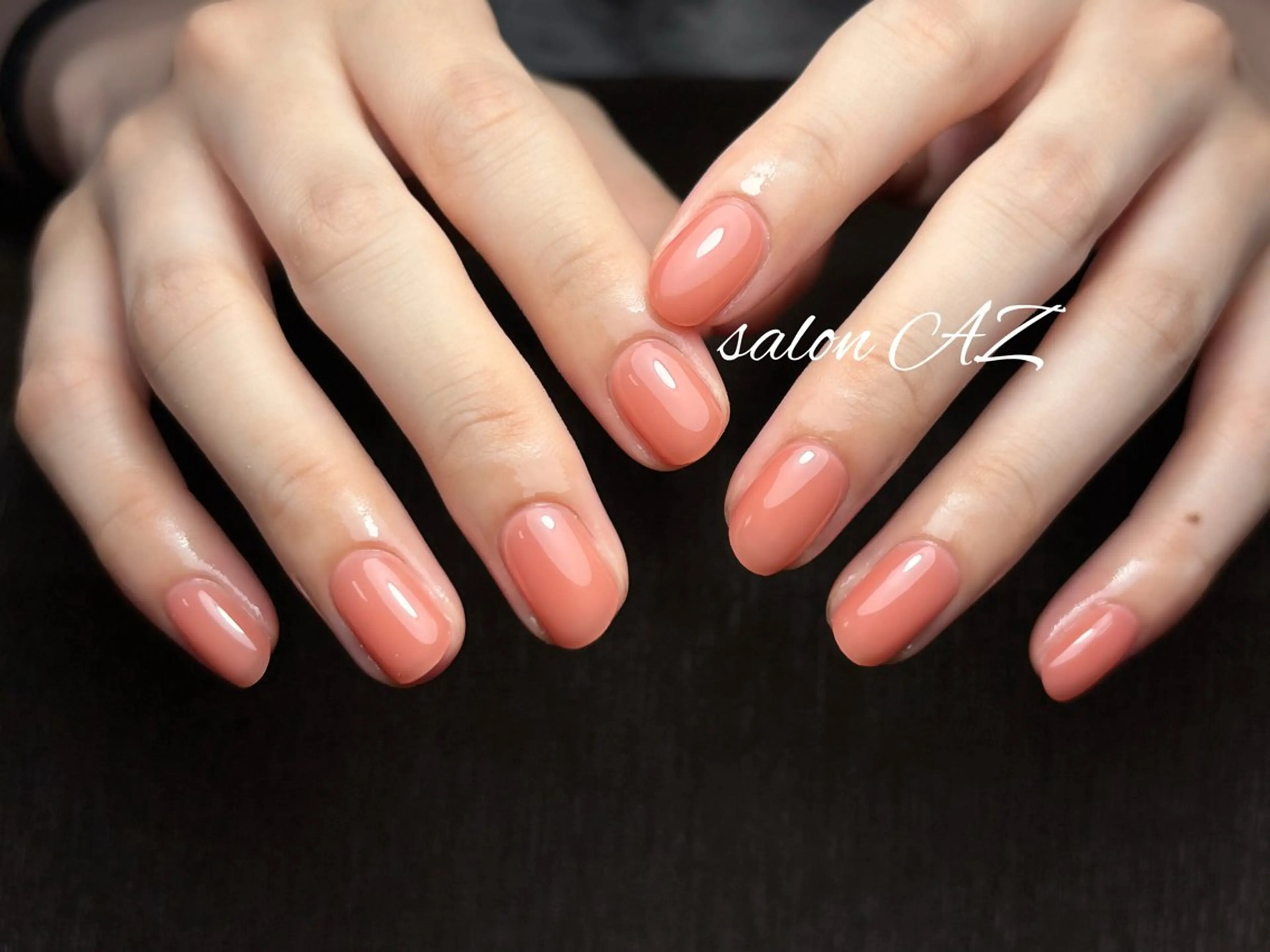 ネイル アートネイル 長さ出し フットネイル フレンチネイル ジェルネイル ハンドネイル salon AZのネイルデザイン