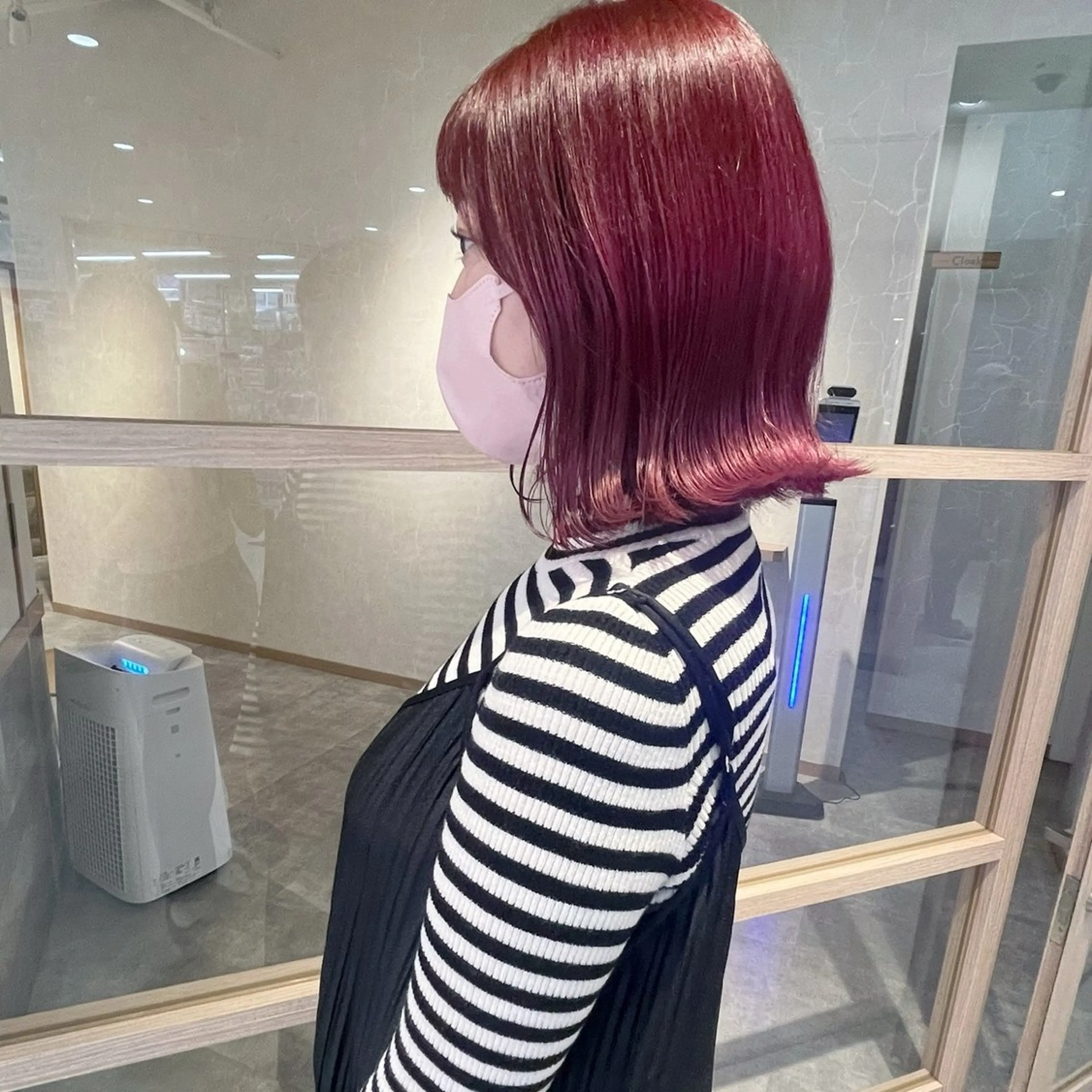カラー ダブルカラー ピンクカラー gotodayシェアサロン名古屋店所属・フリーランス美容師 mikaのヘアスタイル