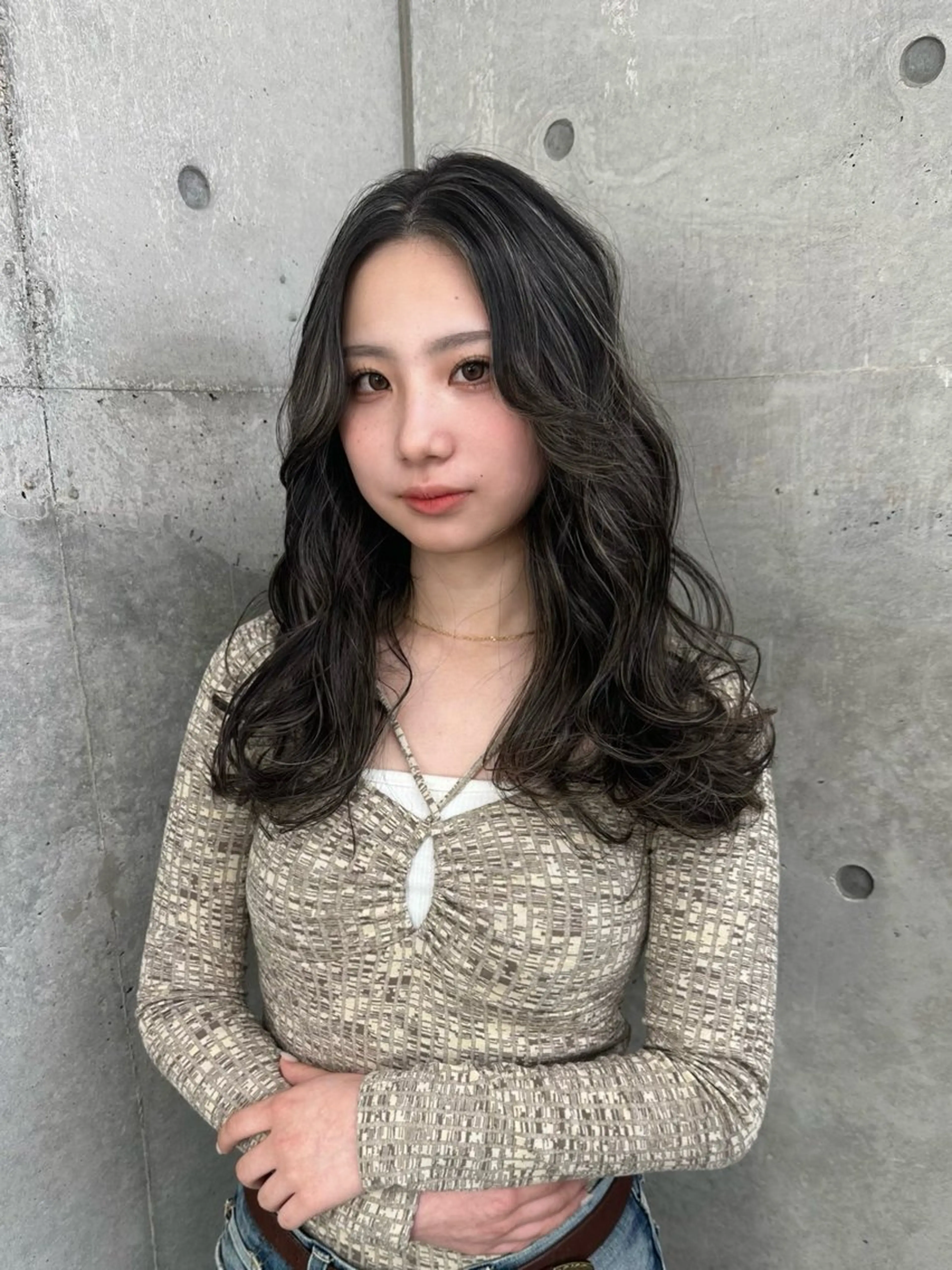 セミロング CAMUE所属・髪質改善/縮毛矯正 ハイライトseiyaのヘアスタイル