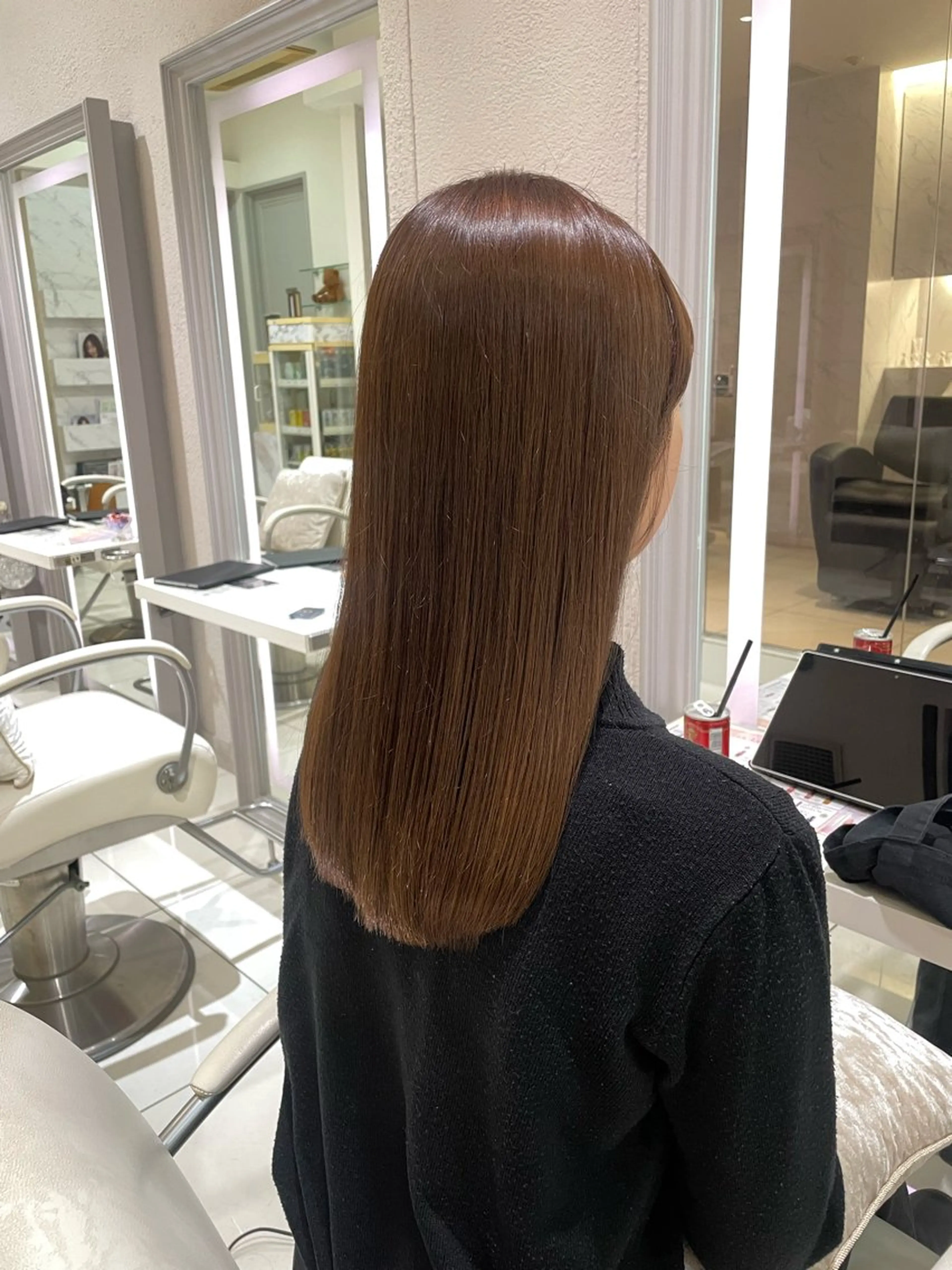 セミロング Euphoria 銀座店所属・Euphoria 銀座 みおこのヘアスタイル