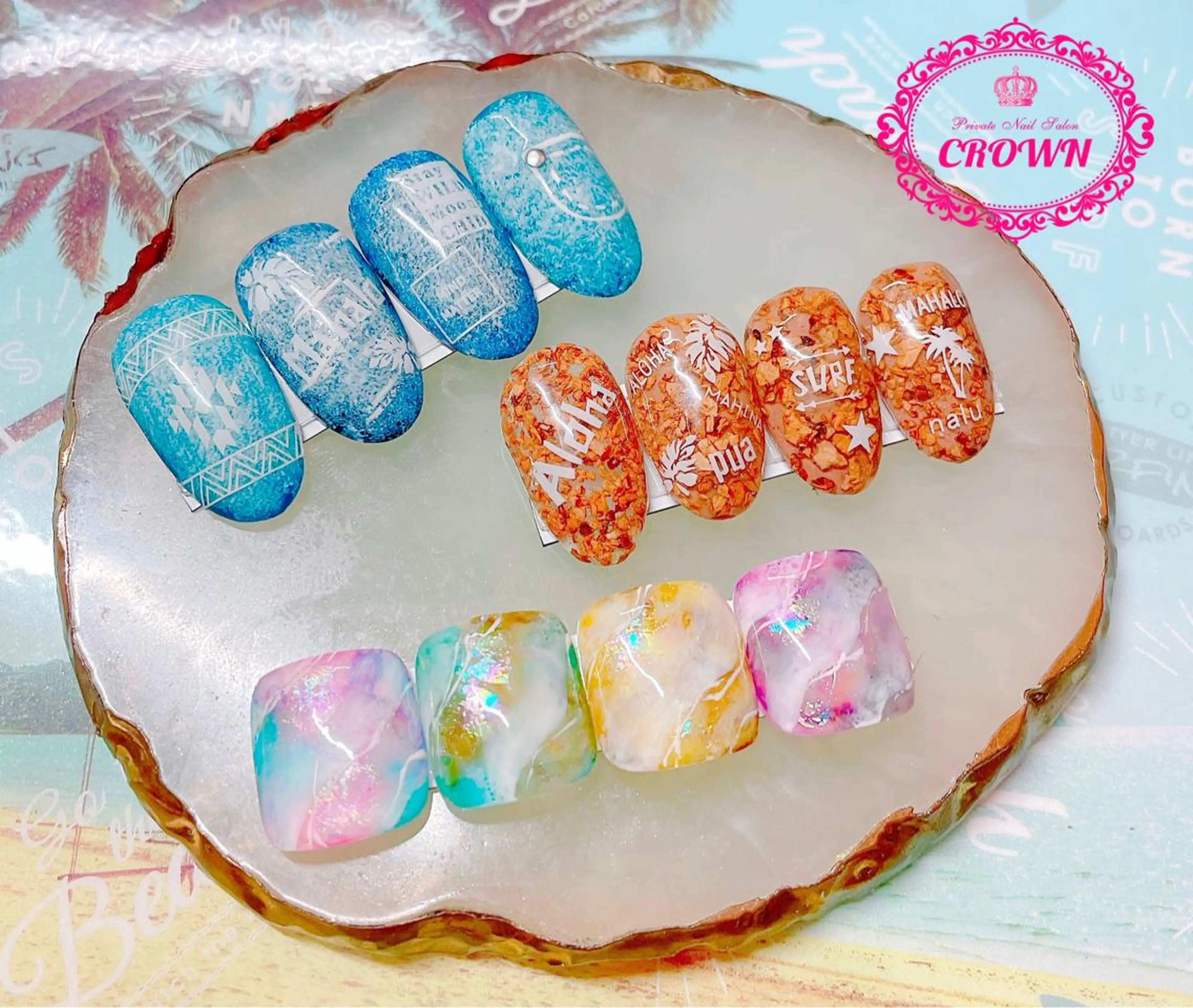 ネイル CROWN プライベートサロンのネイルデザイン