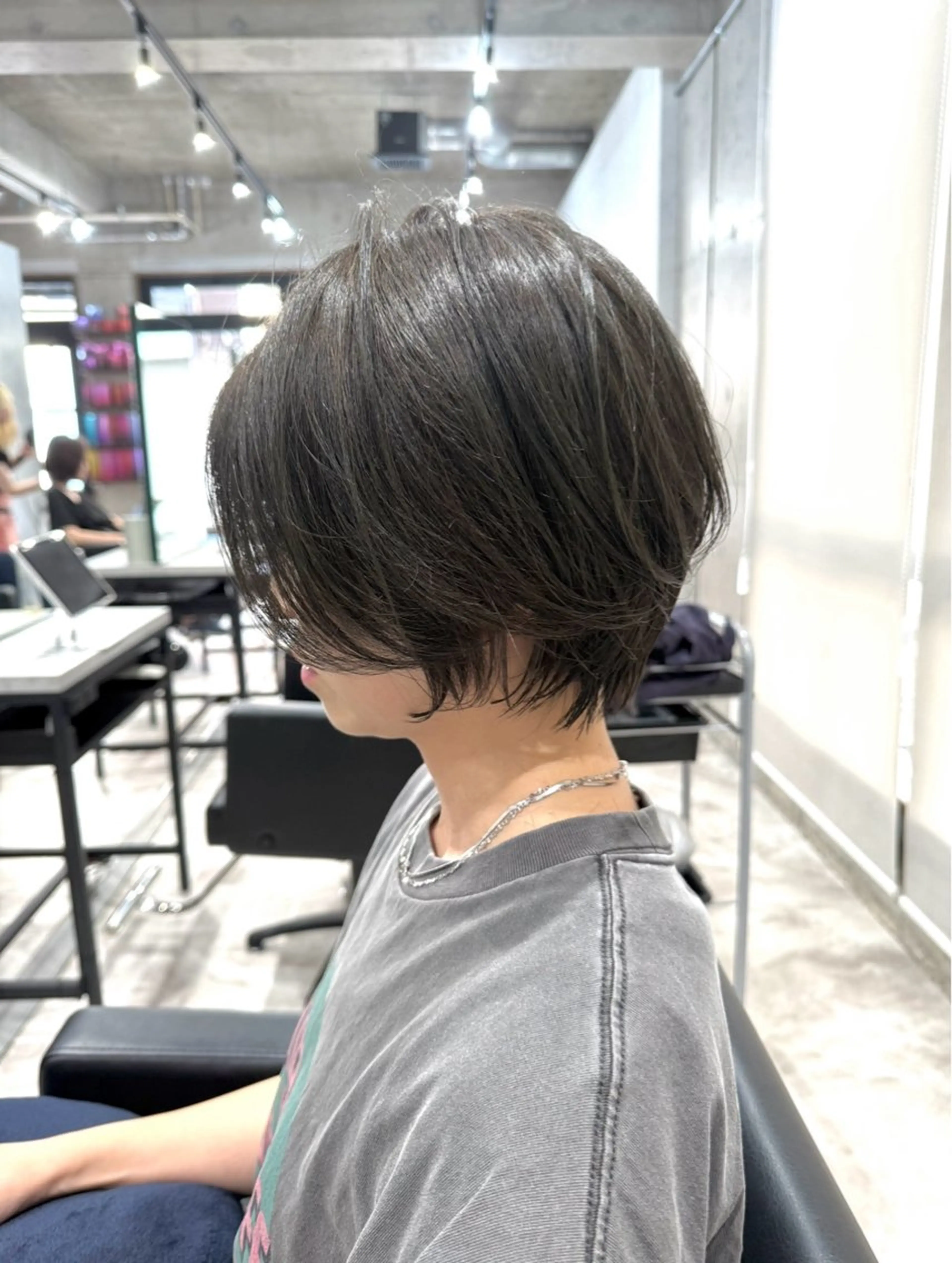 ショート カラー カット ヘアカラー 【neo.】 Mahoのヘアスタイル