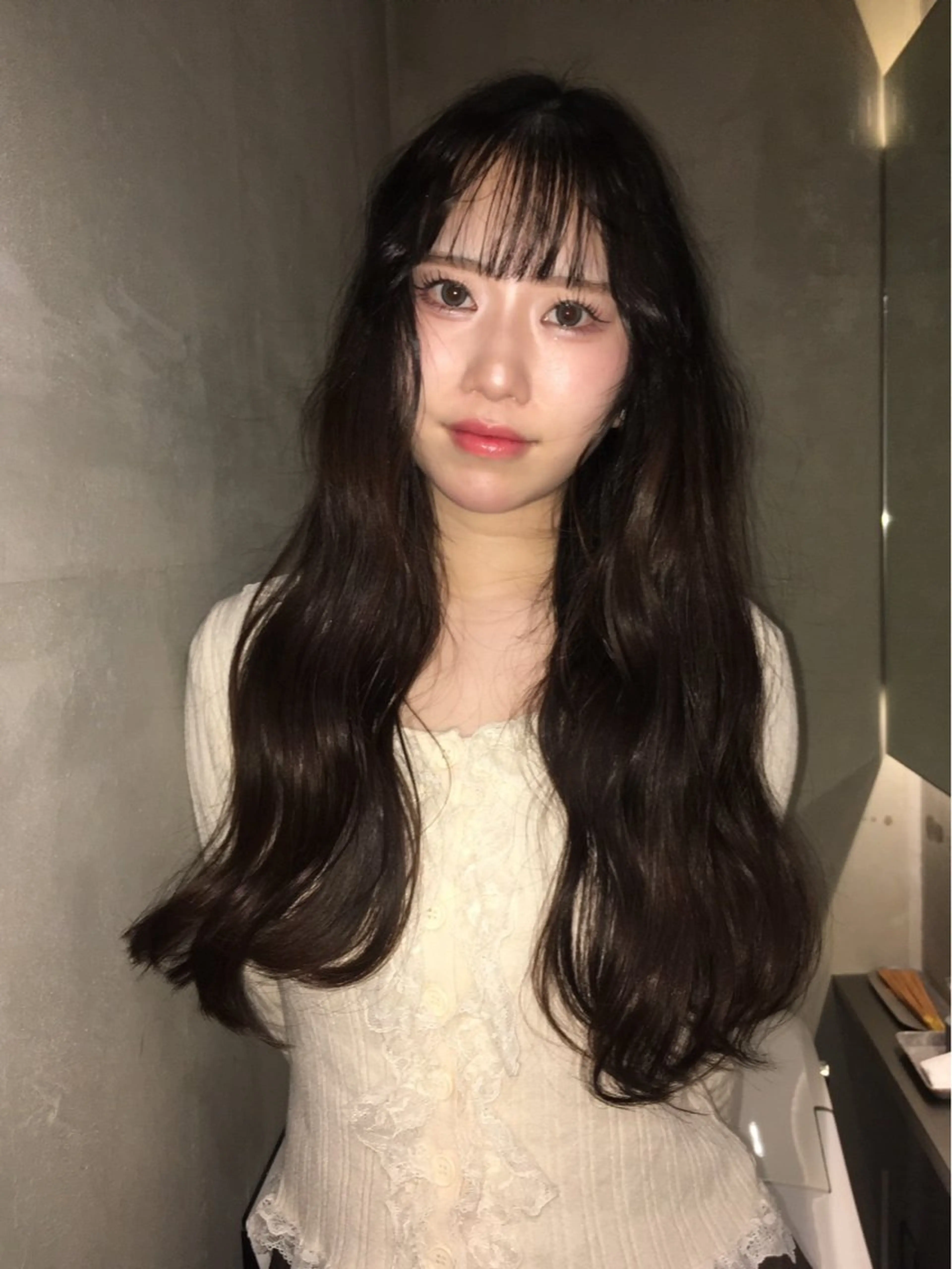 ロング ヘアアレンジ トリートメント Momoka🪷 /ハイトーンのヘアスタイル