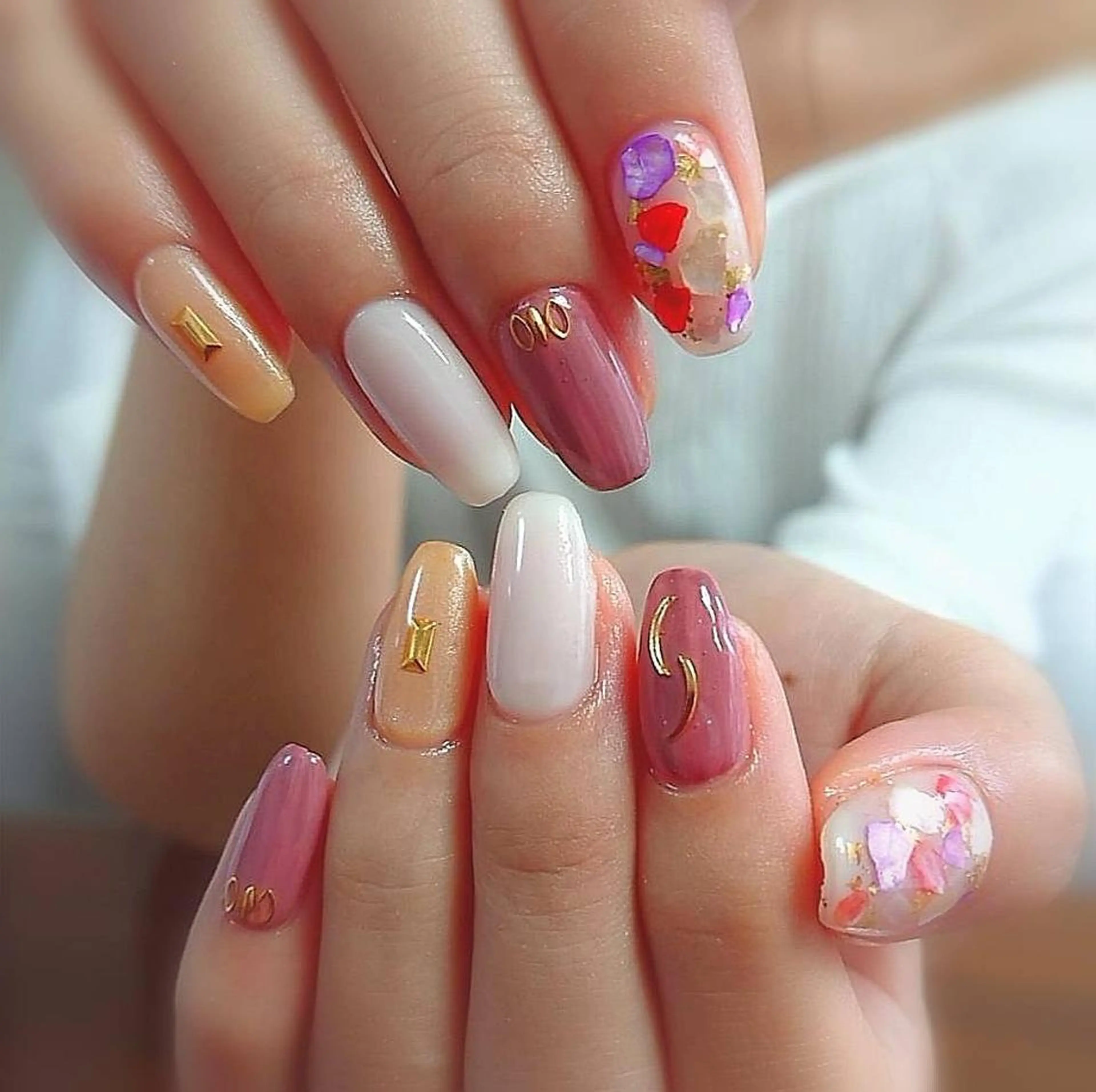 ネイル アートネイル ジェルネイル blanca🌺 mayu(東白楽)のマツエク・マツパデザイン