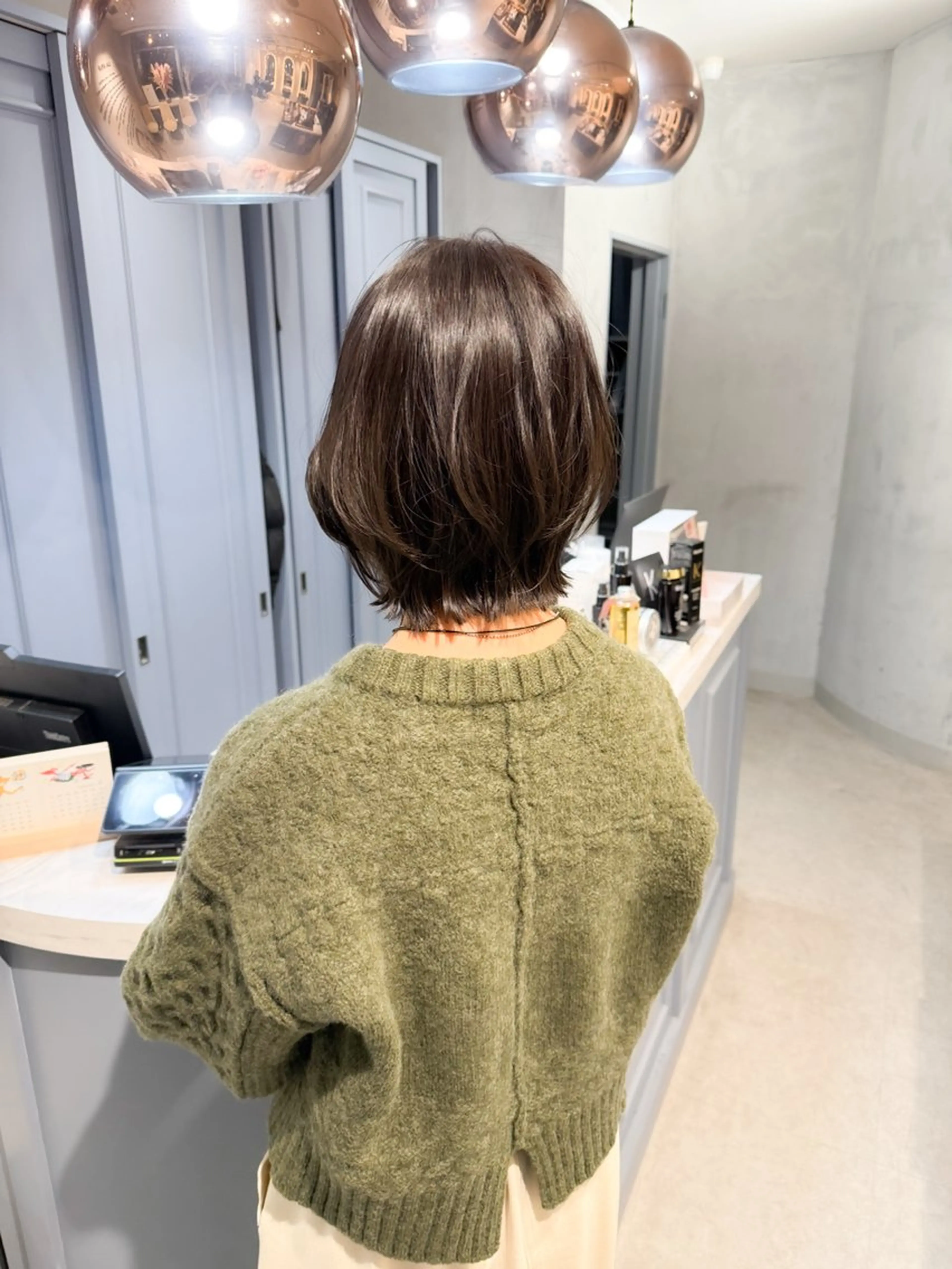 ショート ボブレイヤー ボブ レイヤーカット レイヤー/ボブ 高嶋 優のヘアスタイル