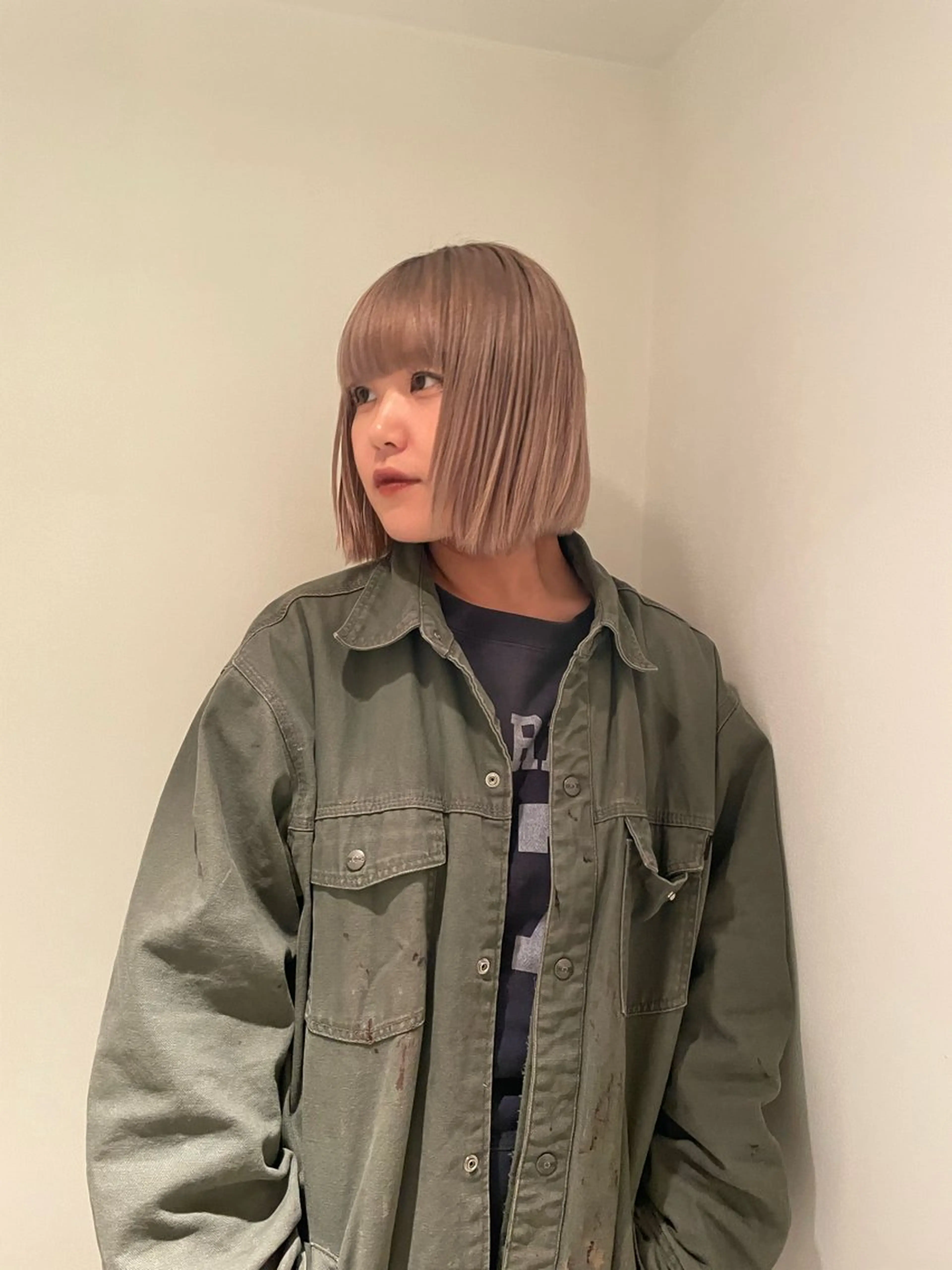 カラー VISION   aoyama所属・かがやしづ ⭐️ハイトーンのヘアスタイル