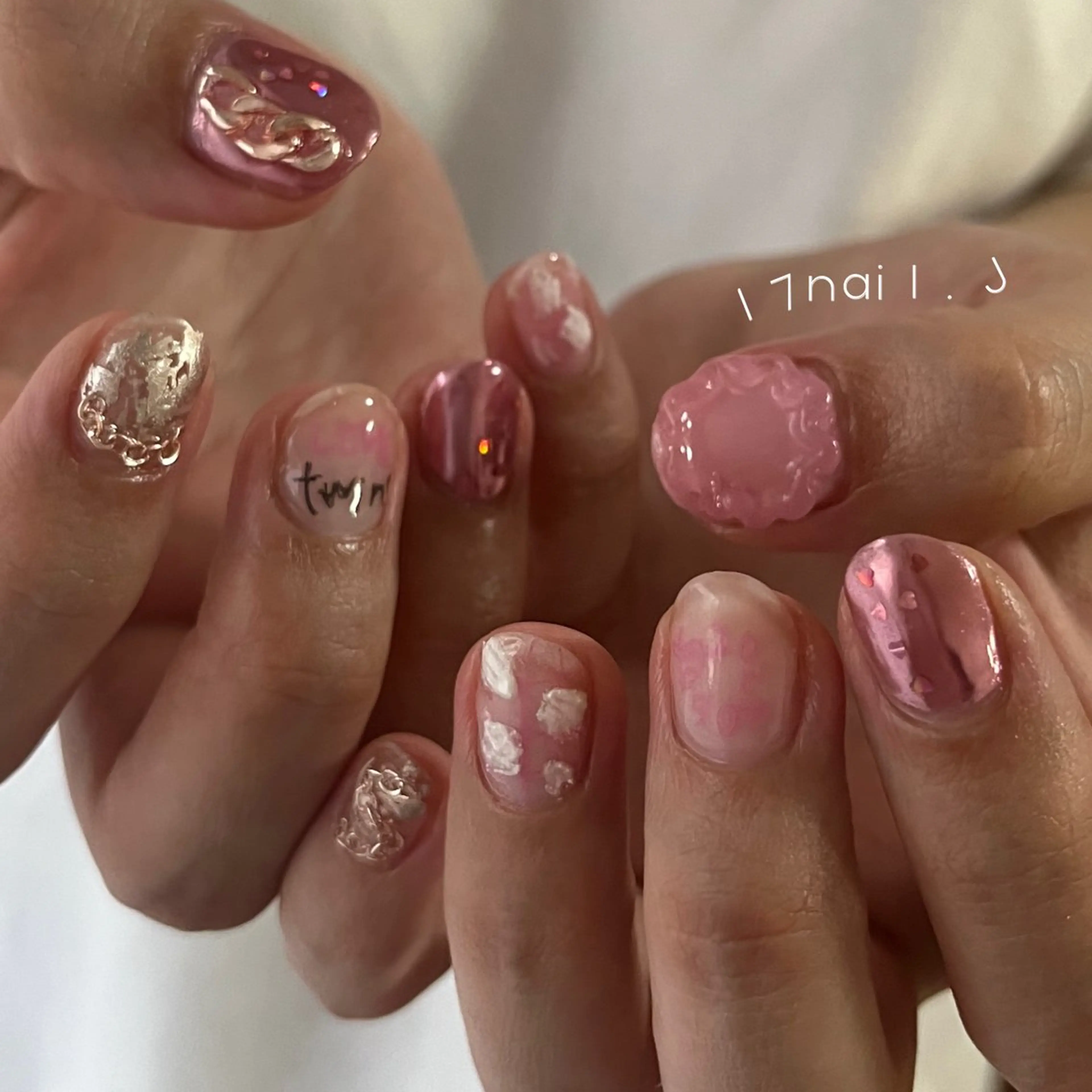 ネイル ハンドネイル 17nail.J ︎︎◝✩junnaのネイルデザイン