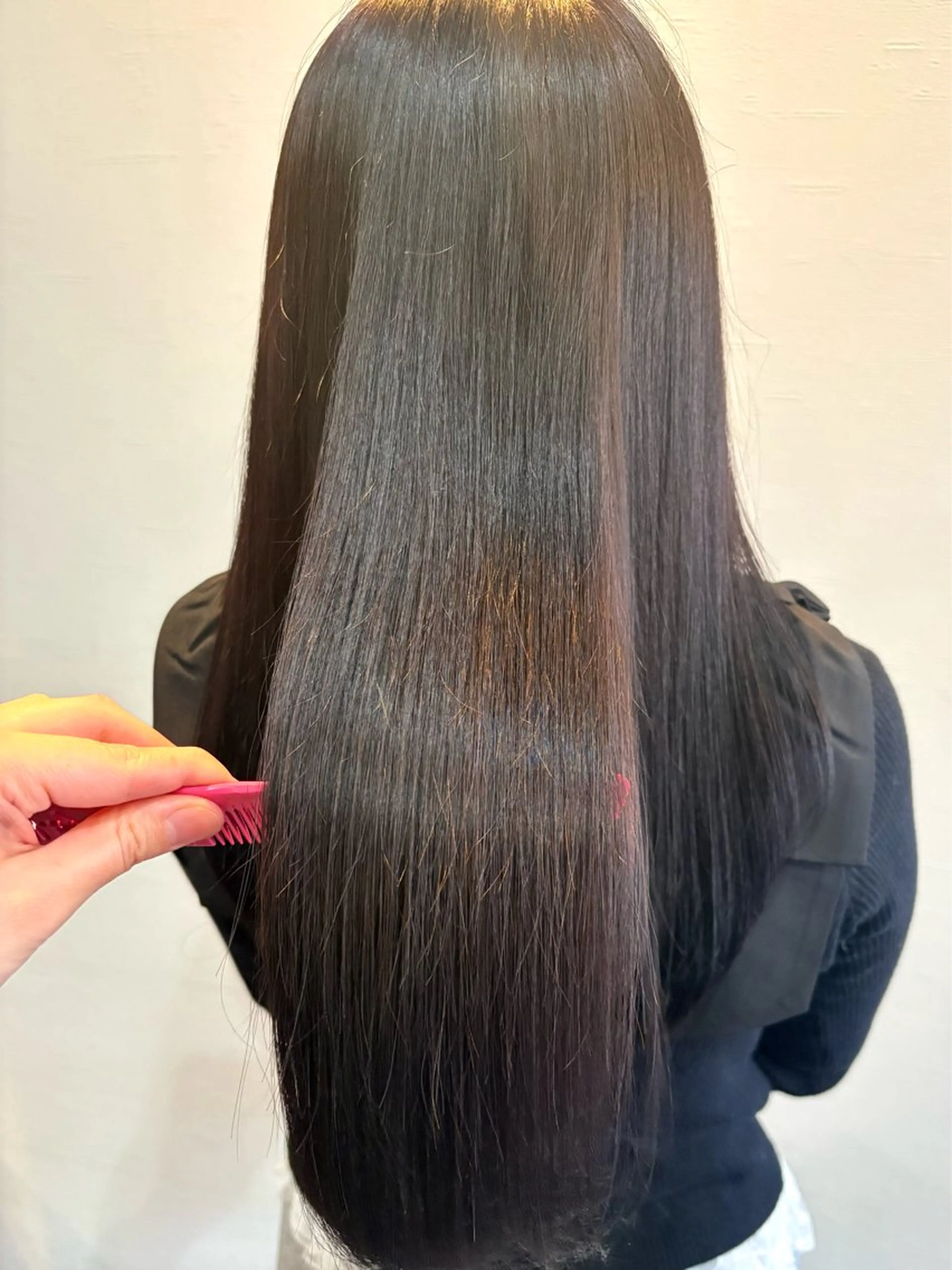 セミロング カラー ヘアカラー 𝘒𝘺𝘰𝘬𝘢 🌿‬のヘアスタイル