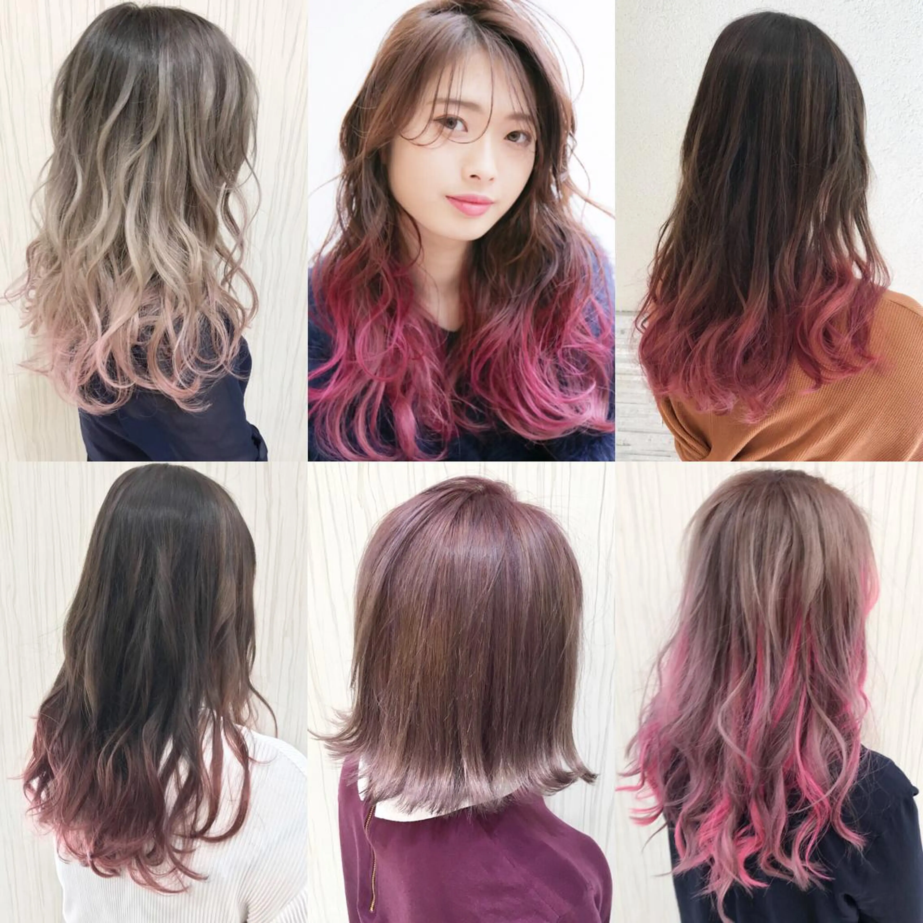 セミロング ヘアカラー トリートメント hair teria ryu 大塚のヘアスタイル