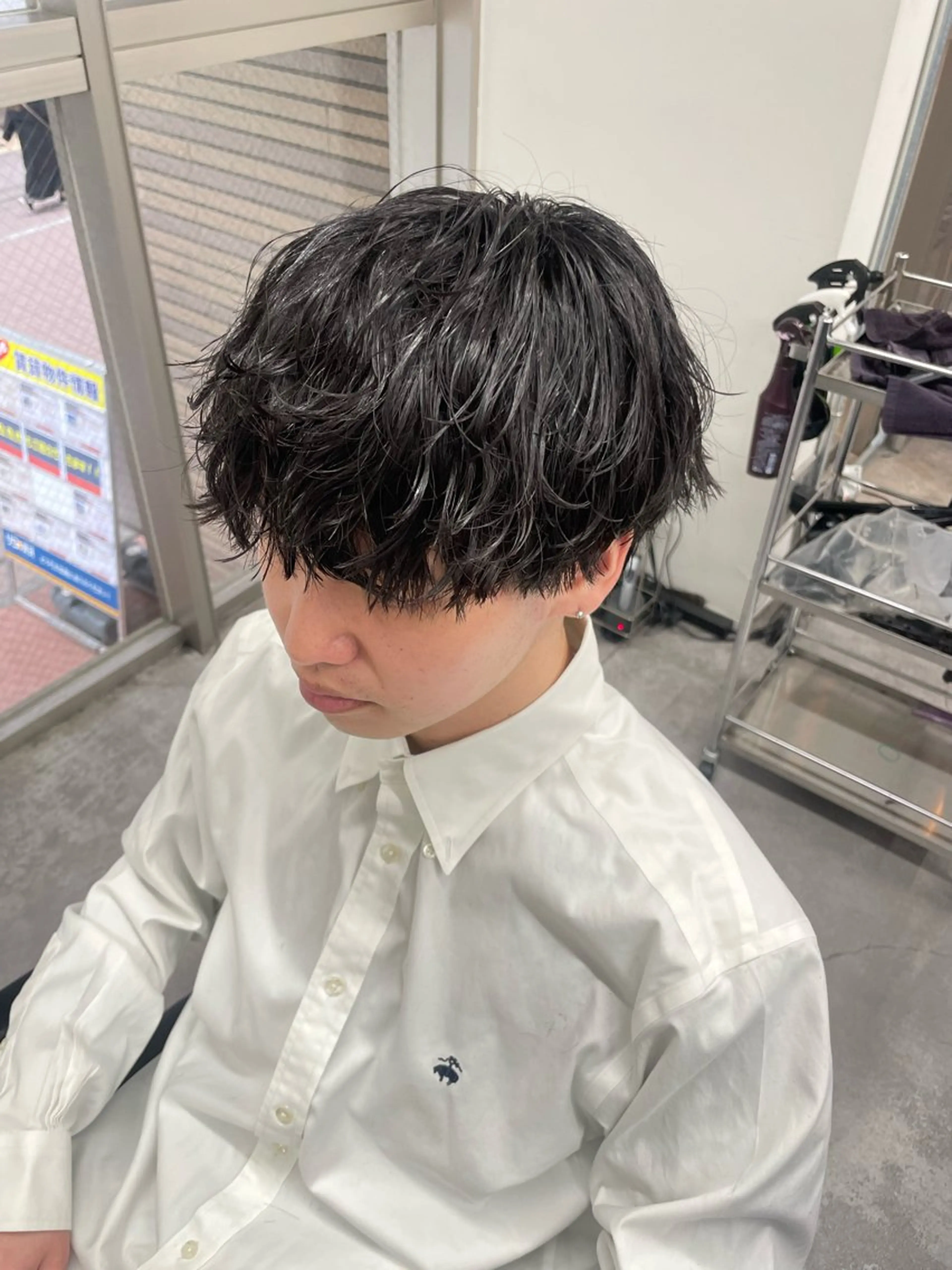 パーマ メンズ カット パーマ 町田エリアＮｏ．１/ パーマ特化/太田京希のヘアスタイル