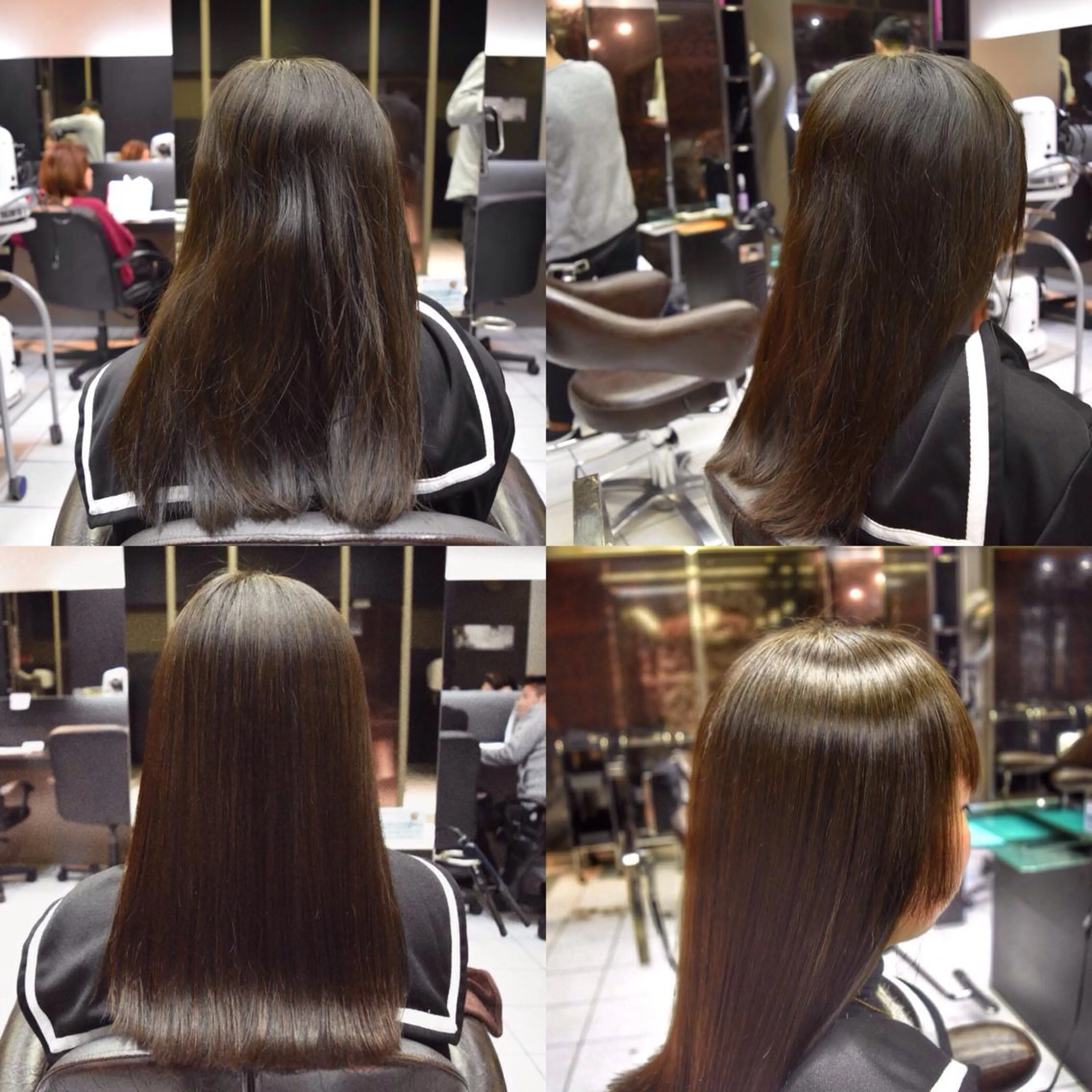 ロング 縮毛矯正 中川 拓弥のヘアスタイル