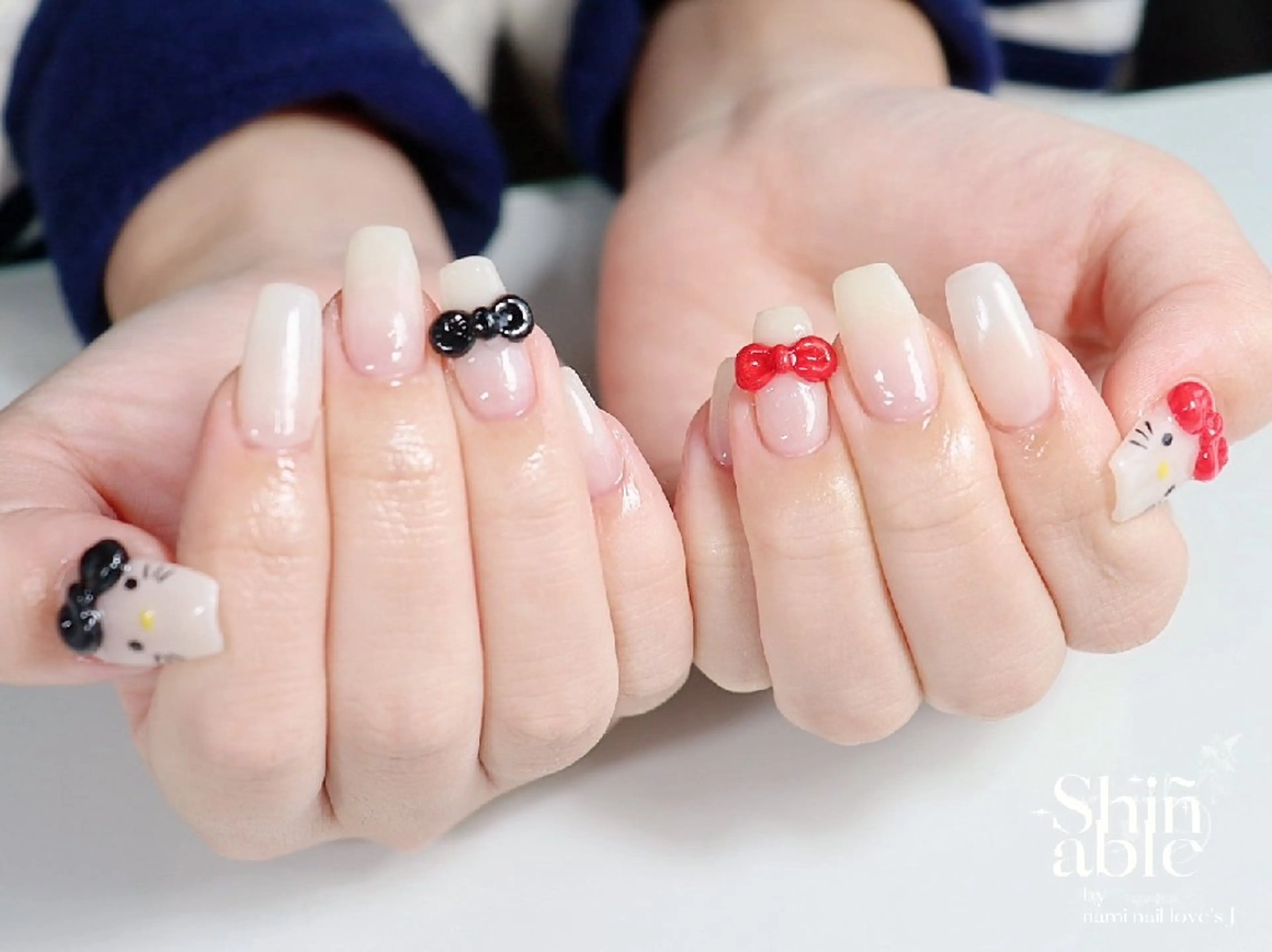 ネイル スカルプネイル ハンドネイル 内 奈美のネイルデザイン