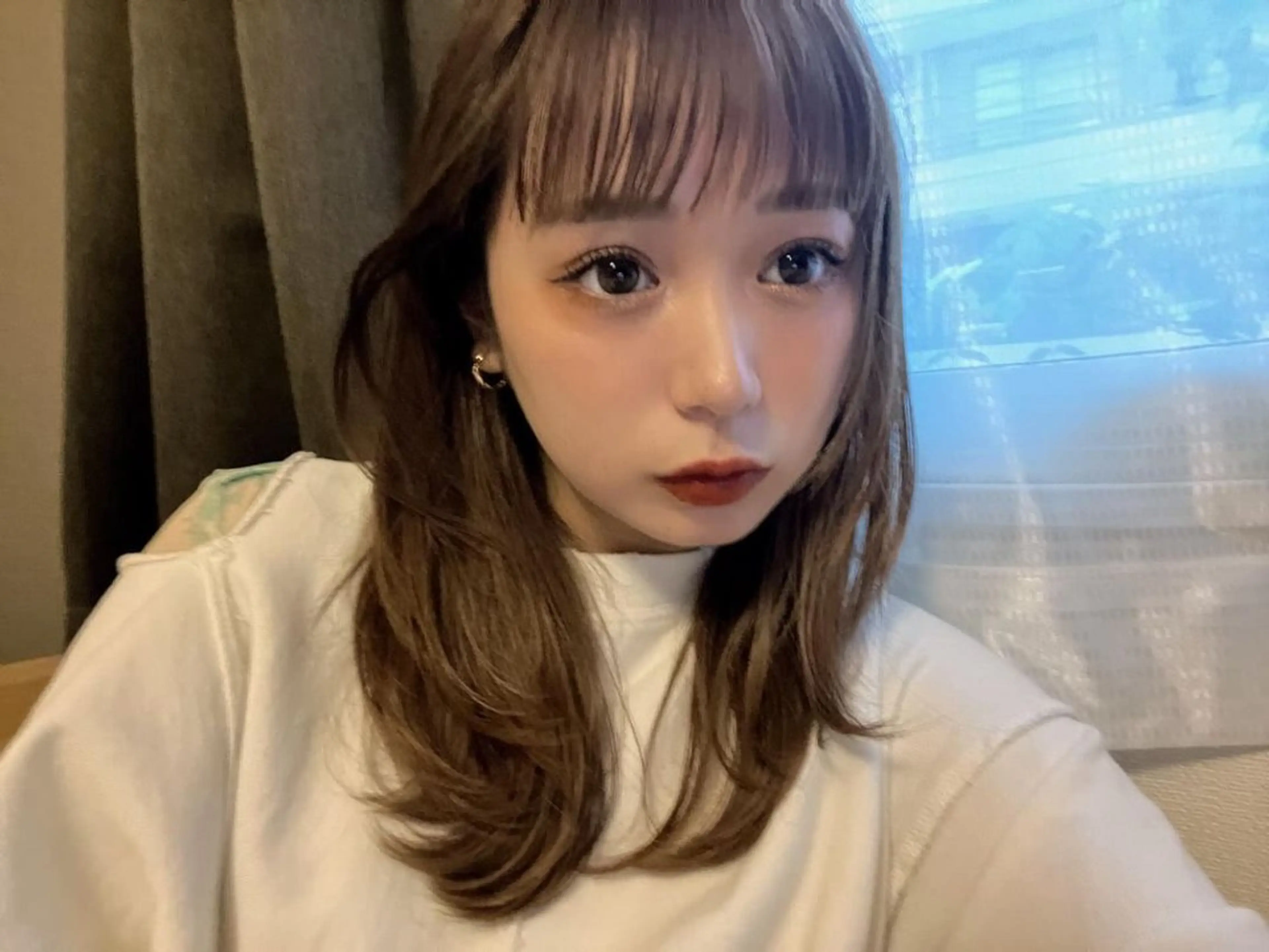 ミディアム カラー 似合わせカット 山崎/ボブ縮毛矯正 レイヤー髪質改善のヘアスタイル