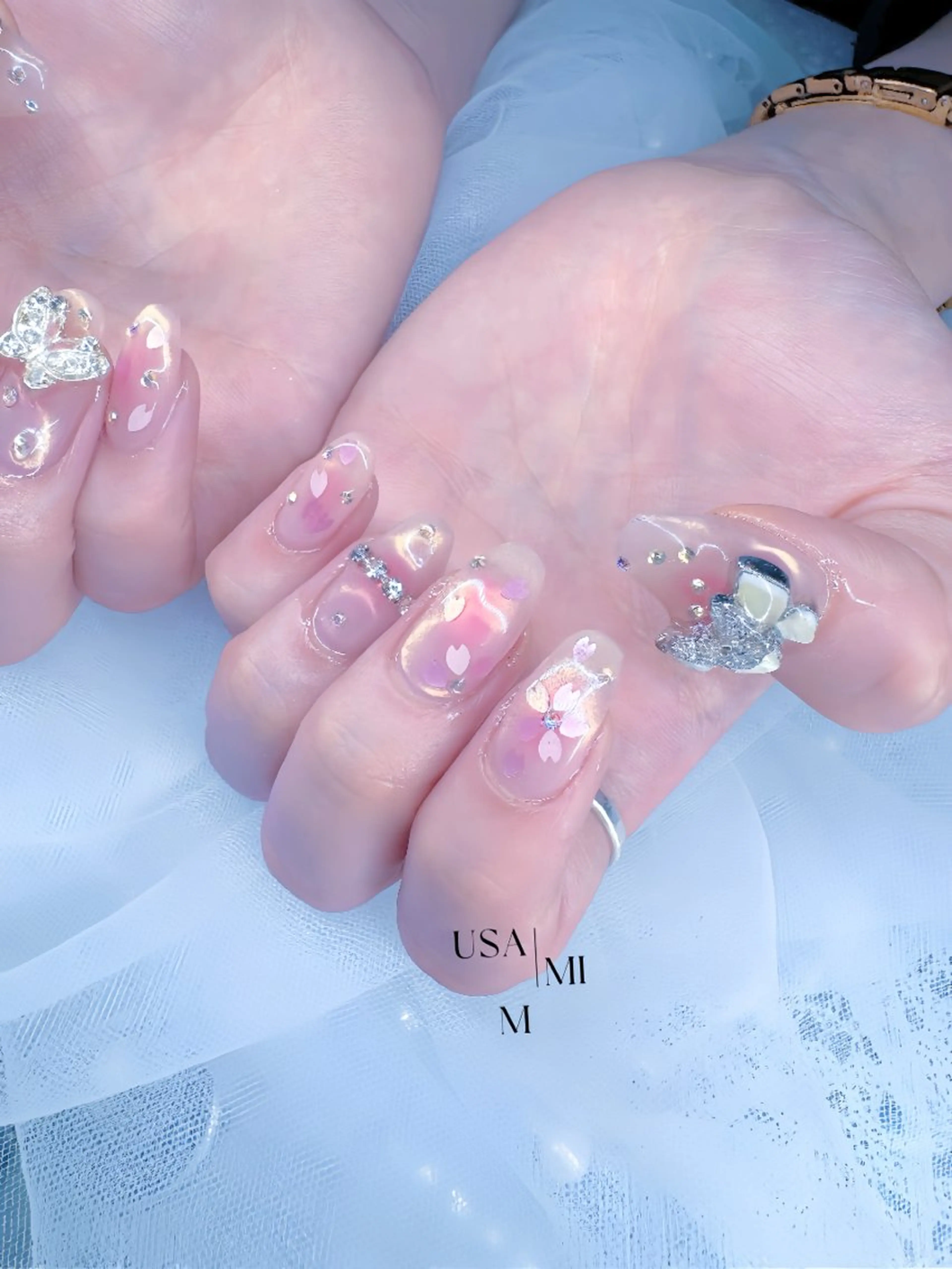 ネイル ハンドネイル USAMiMi 🐰💕のネイルデザイン