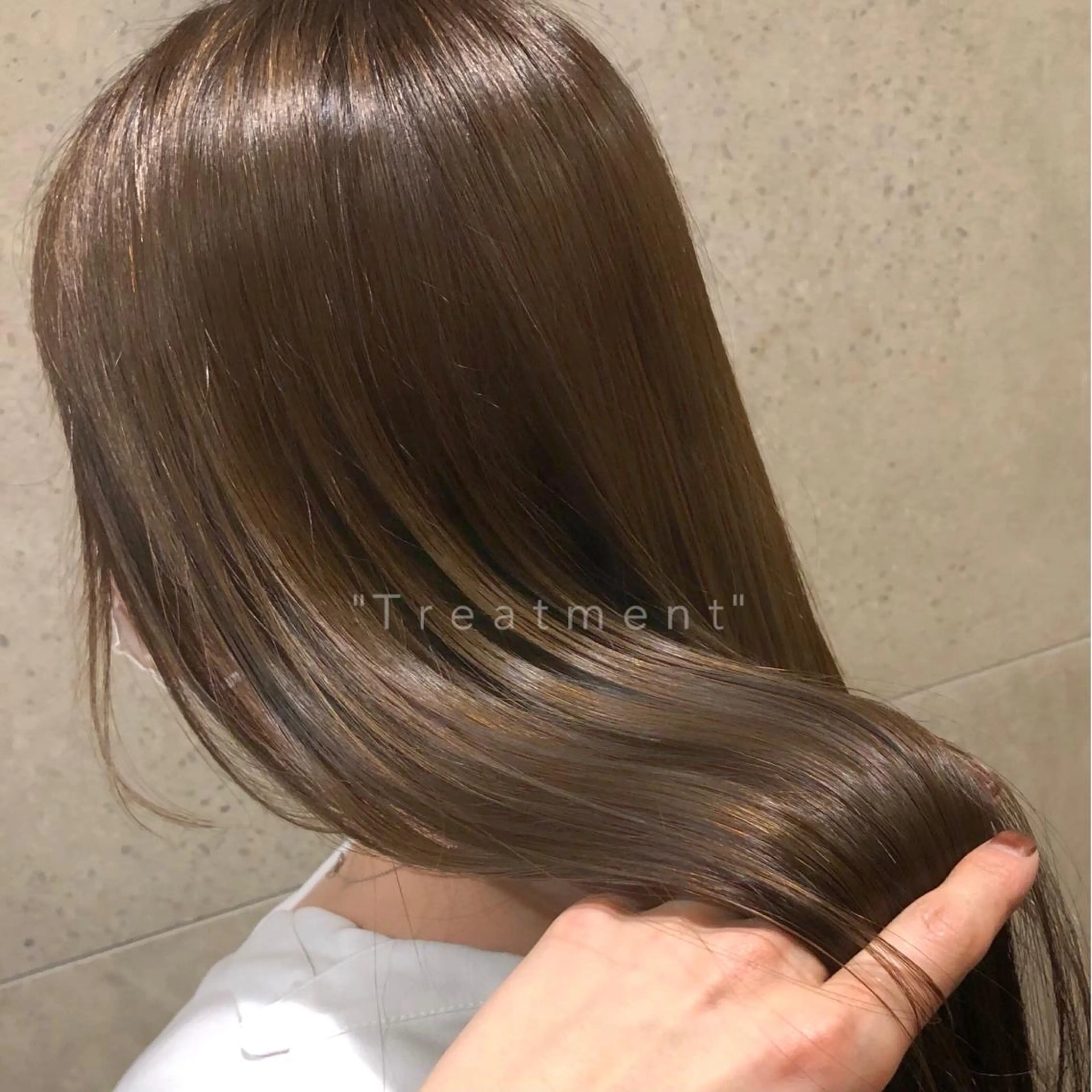 ロング カラー ヘアカラー トリートメント ヤマナカユウ 🕊️小顔レイヤーのヘアスタイル