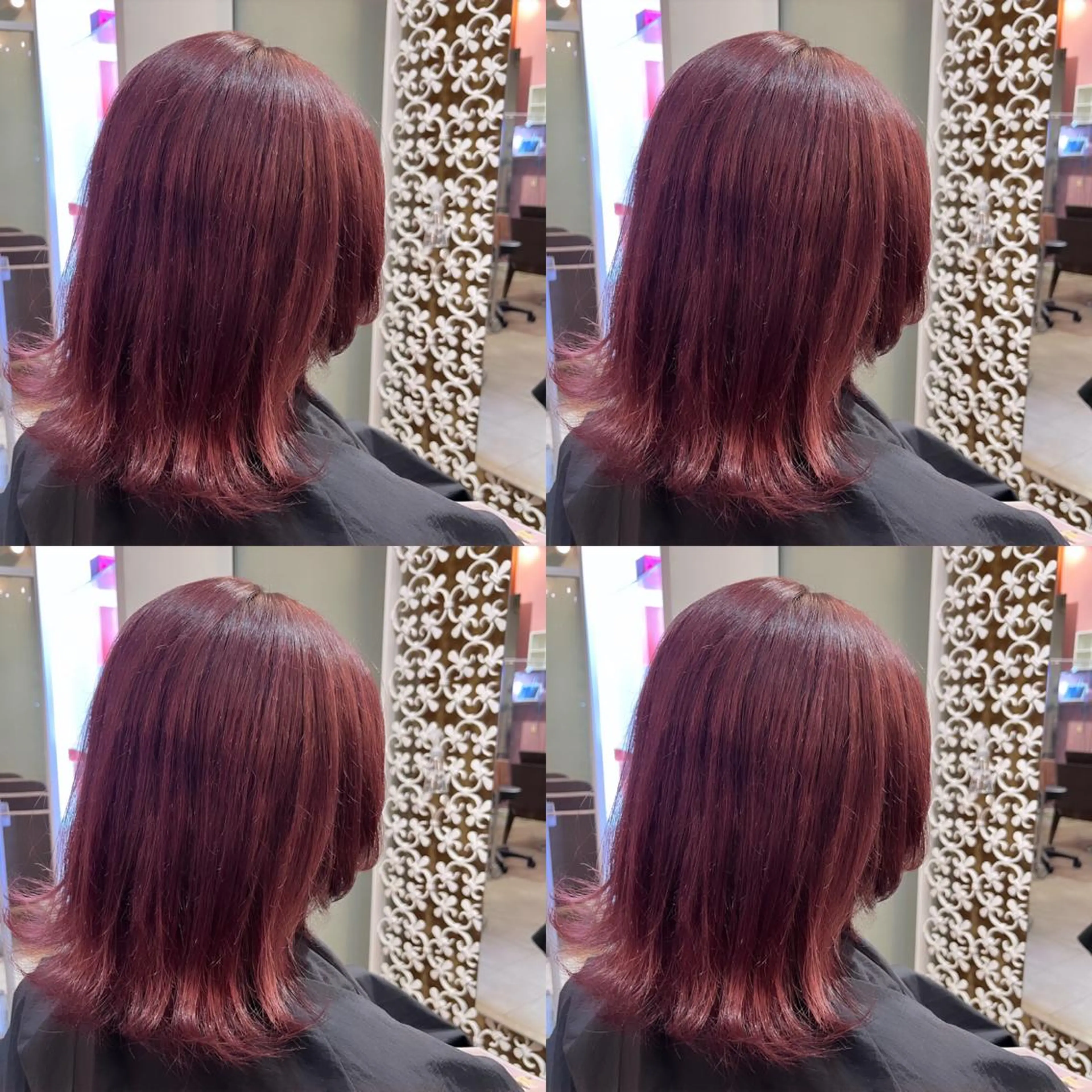 ミディアム カラー ekolu所属・髪質改善･縮毛矯正 特化･ユウシンのヘアスタイル