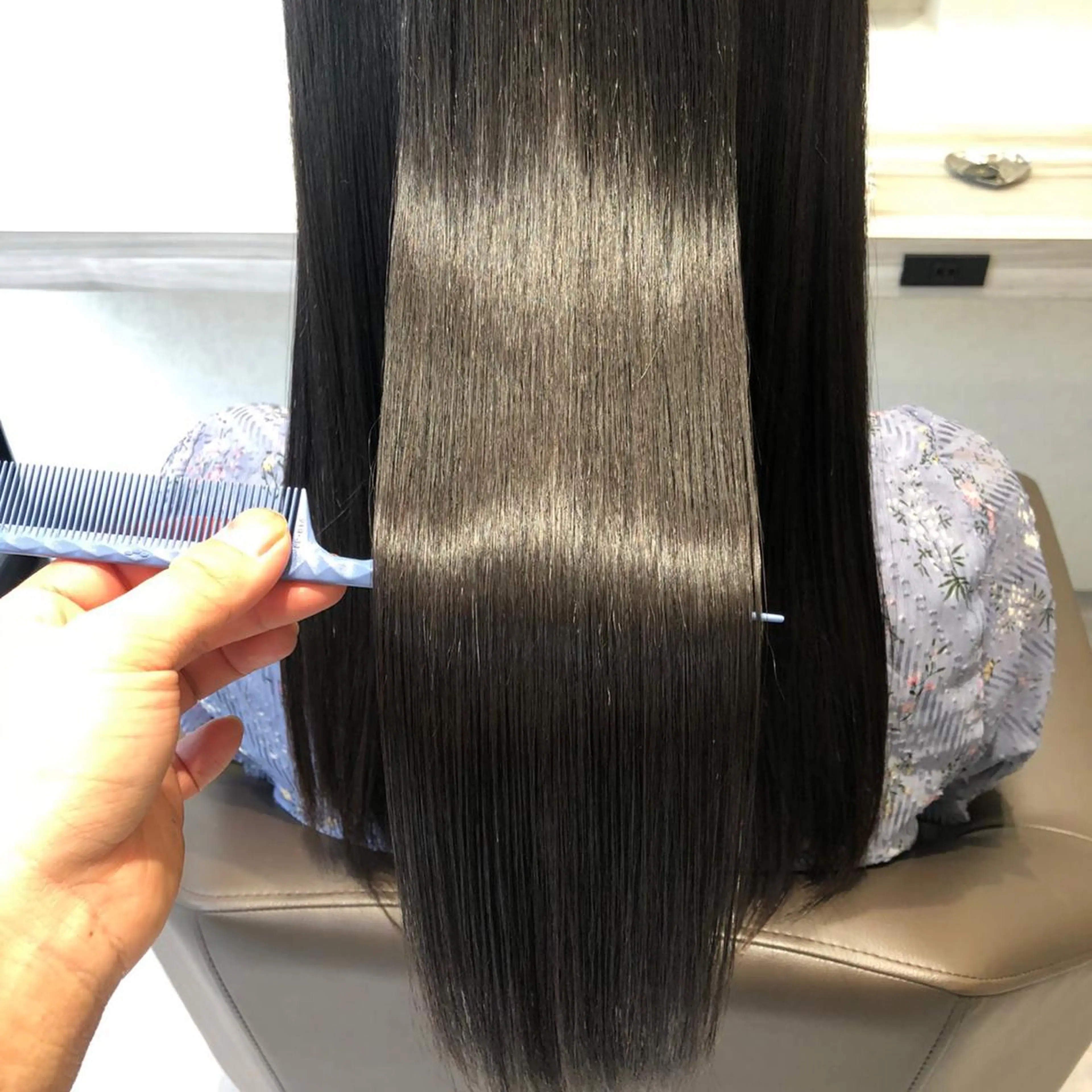 セミロング トリートメント 中川/縮毛矯正/ 高羽　克明のヘアスタイル