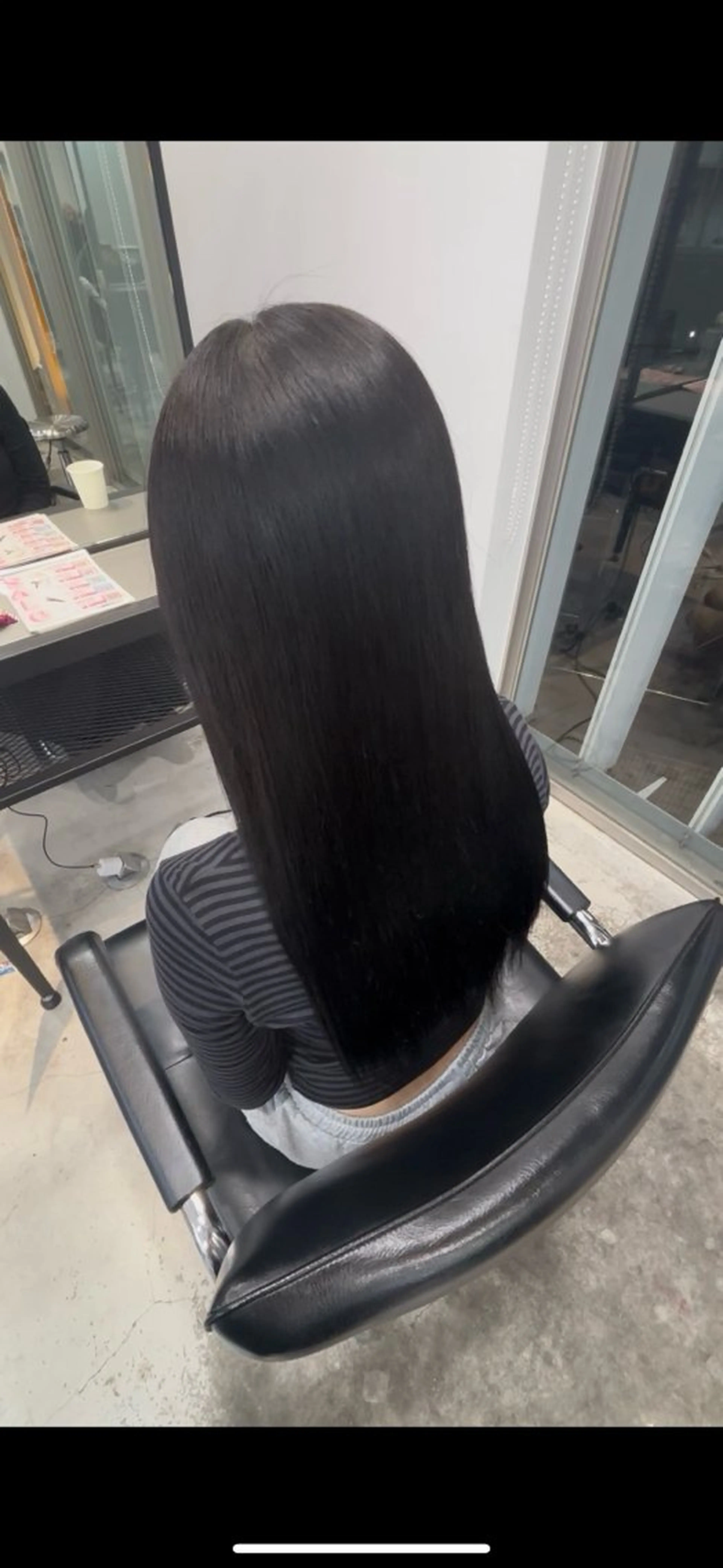 ロング カラー ヘアカラー トリートメント ダメージレス艶カラー MISAKI🦋のヘアスタイル