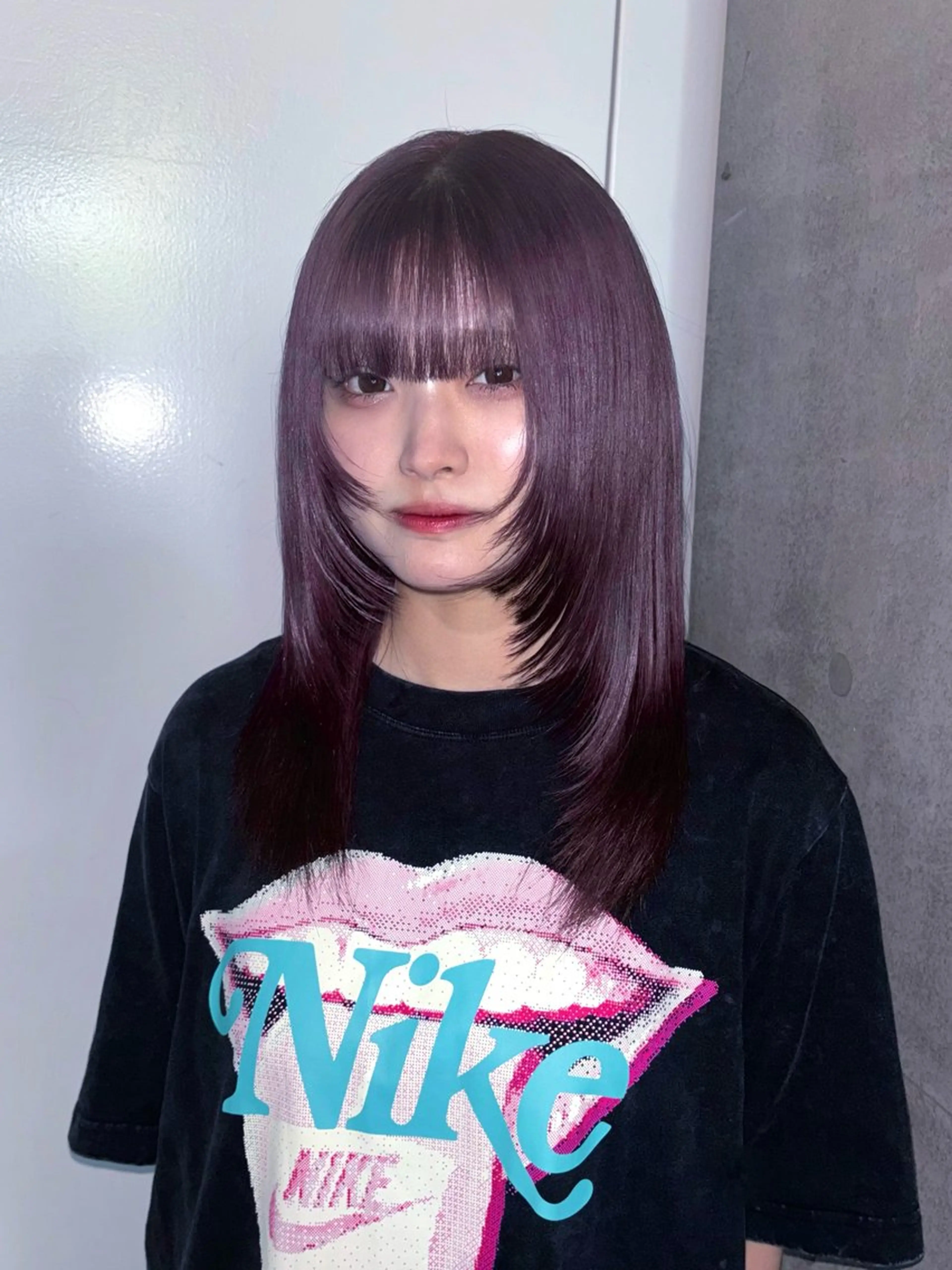 ロング カラー 💫miyu💫デザ インカラー/アレンジのヘアスタイル