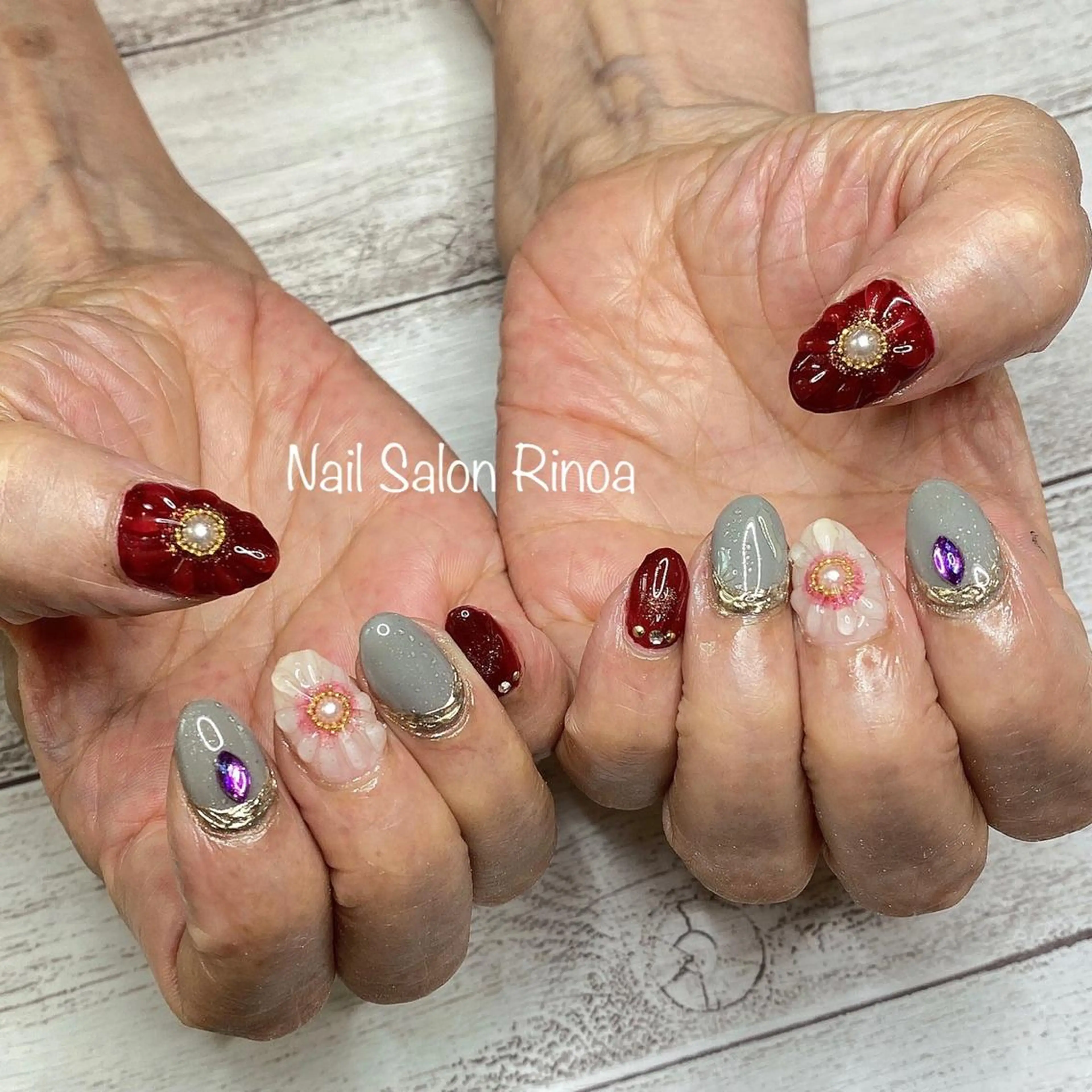 ネイル Nail Salon Rinoaのネイルデザイン