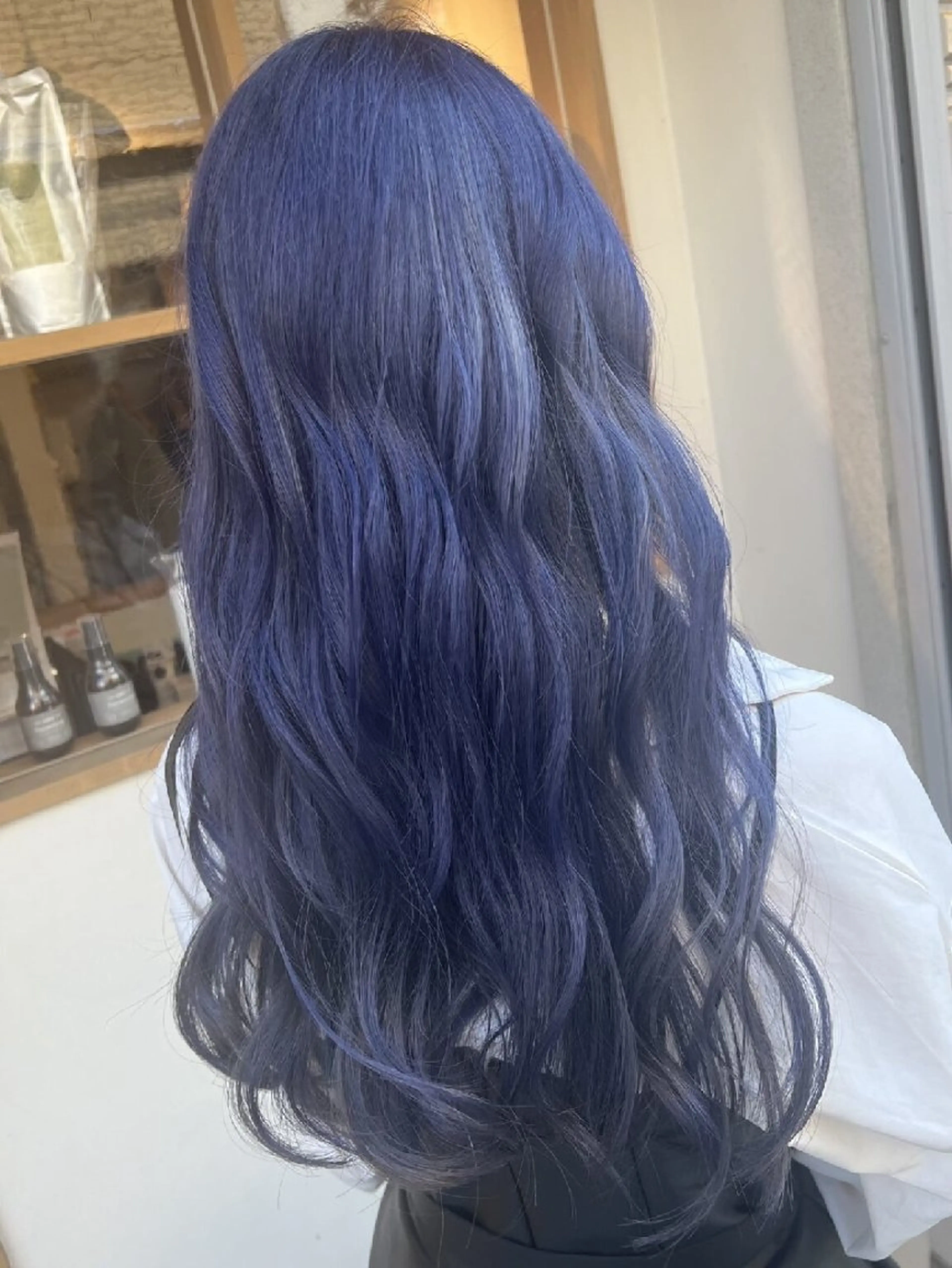 ロング ヘアカラー トリートメント 透明感カラー/ ツヤ髪 石田のヘアスタイル