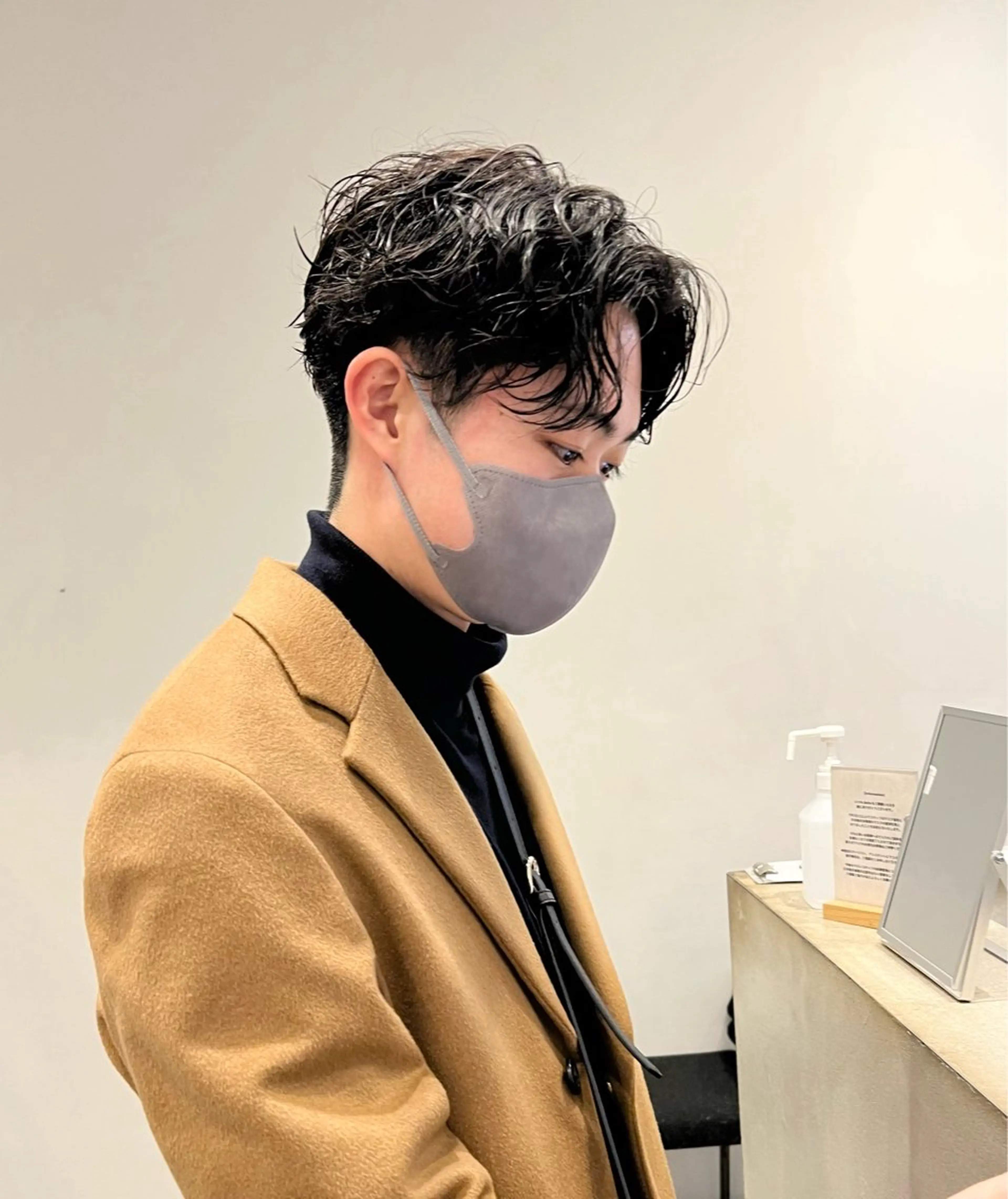 パーマ メンズ メンズパーマ 吉川 陽菜のヘアスタイル