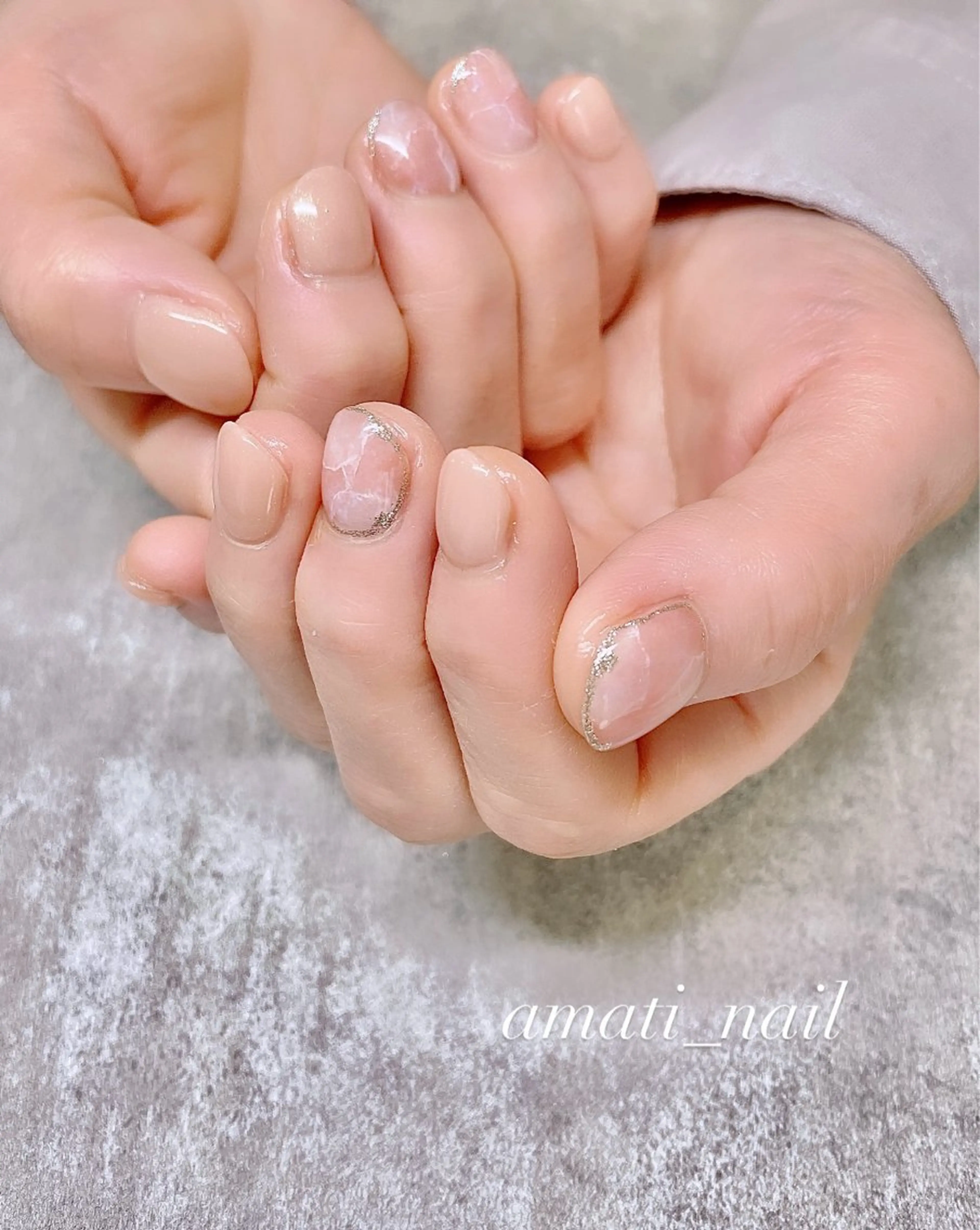 ネイル フットネイル ジェルネイル マグネットネイル ミラーネイル ニュアンスネイル ハンドネイル amati_nail TAKAKOのネイルデザイン
