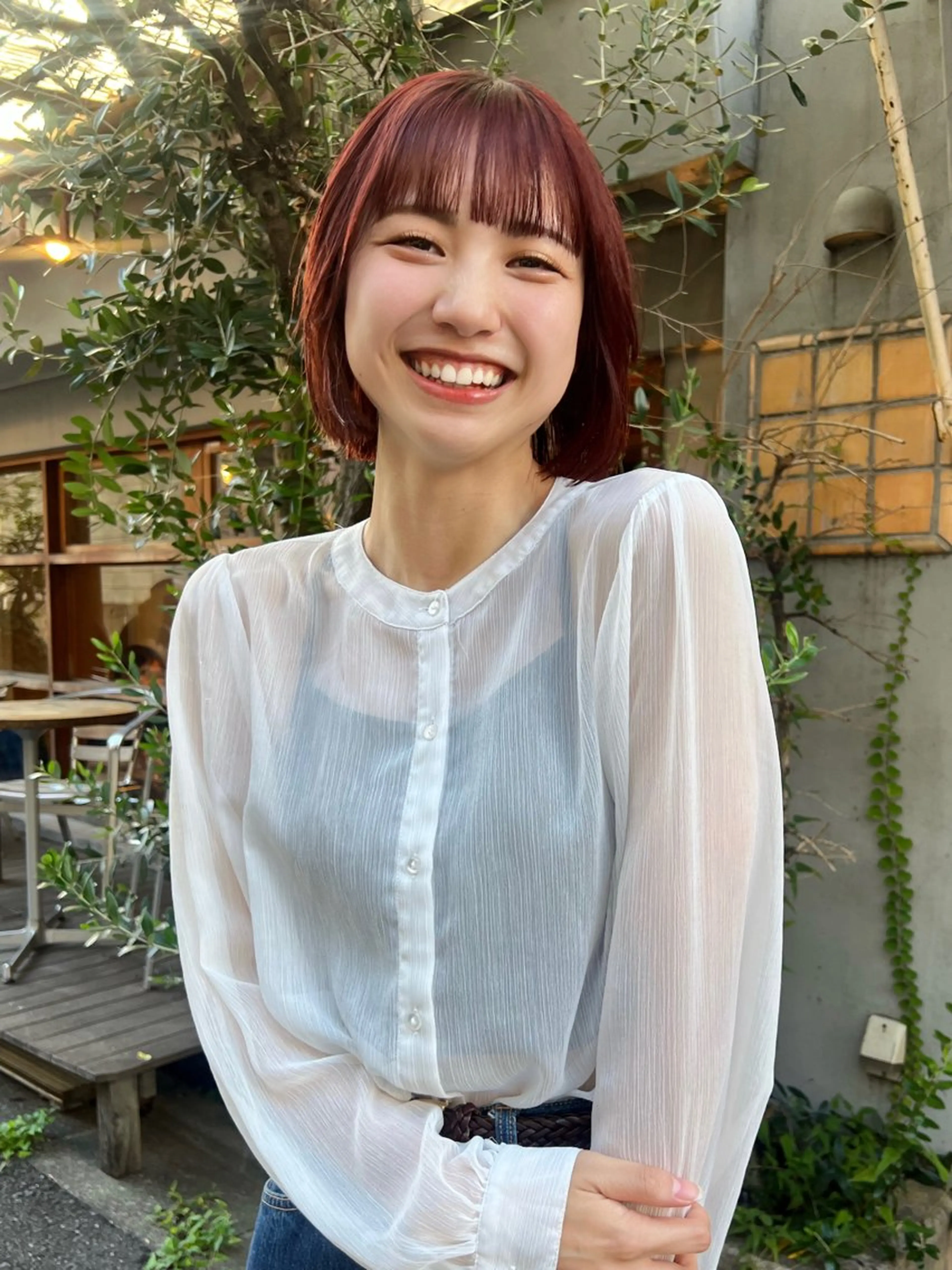 ショート 似合わせカット AI TOKYO　S所属・mizuki 【韓国レイヤー】のヘアスタイル