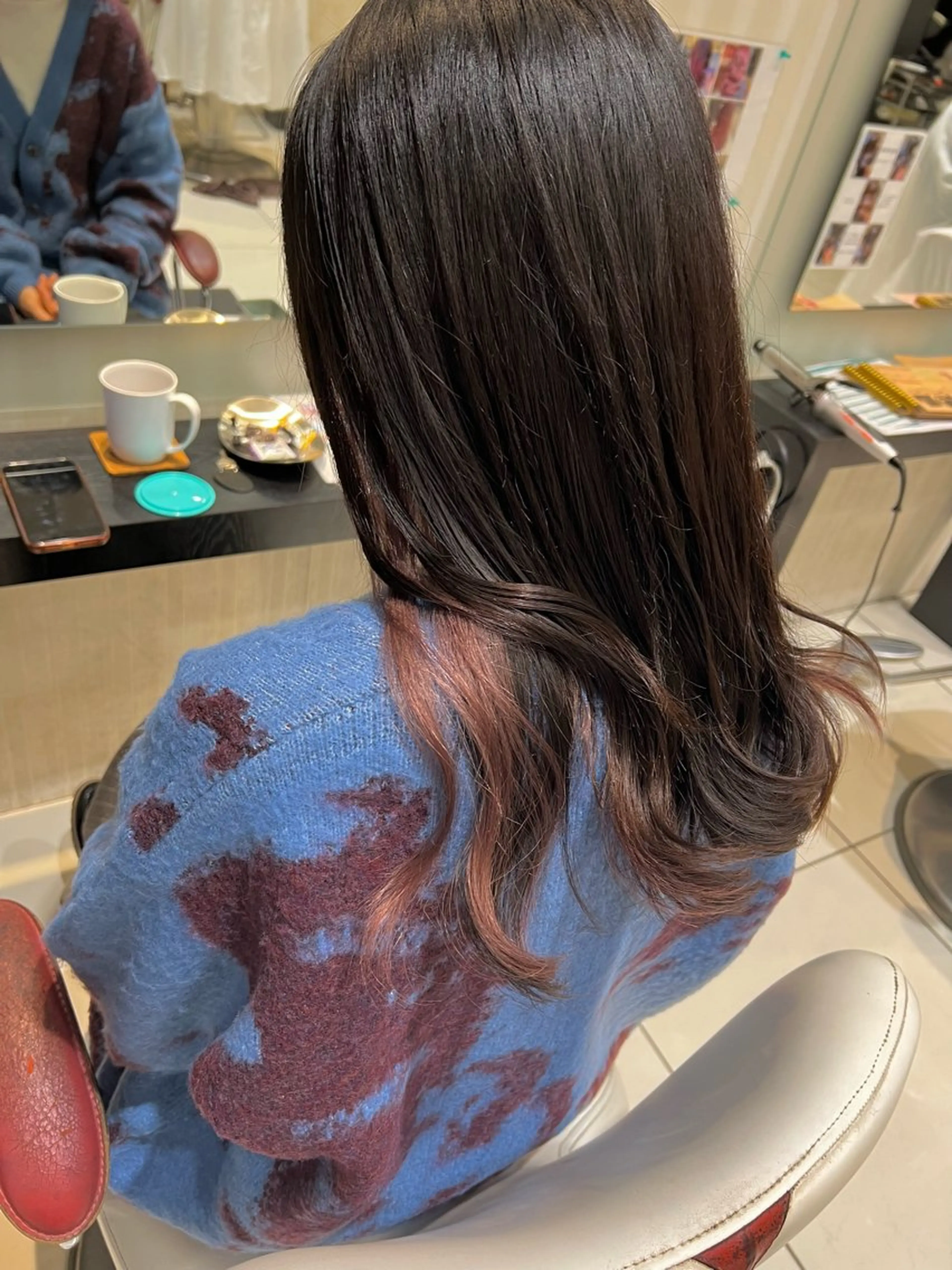 カラー ヘアカラー ＊インナーカラー＊ 植松彩音のヘアスタイル