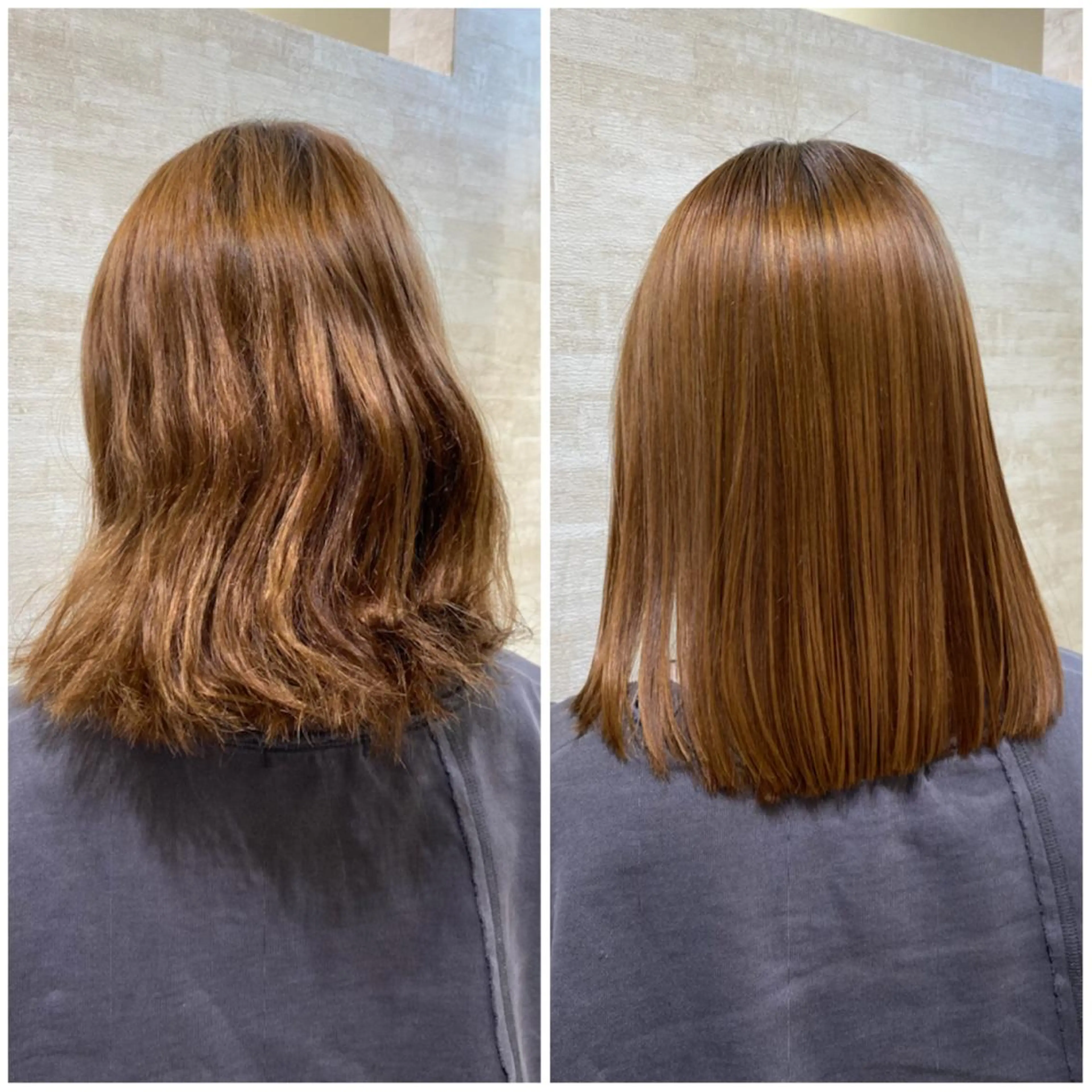 🎀学割U24🎀カット＋髪質改善縮毛矯正＋ジェミールフラン2stepトリートメントの写真