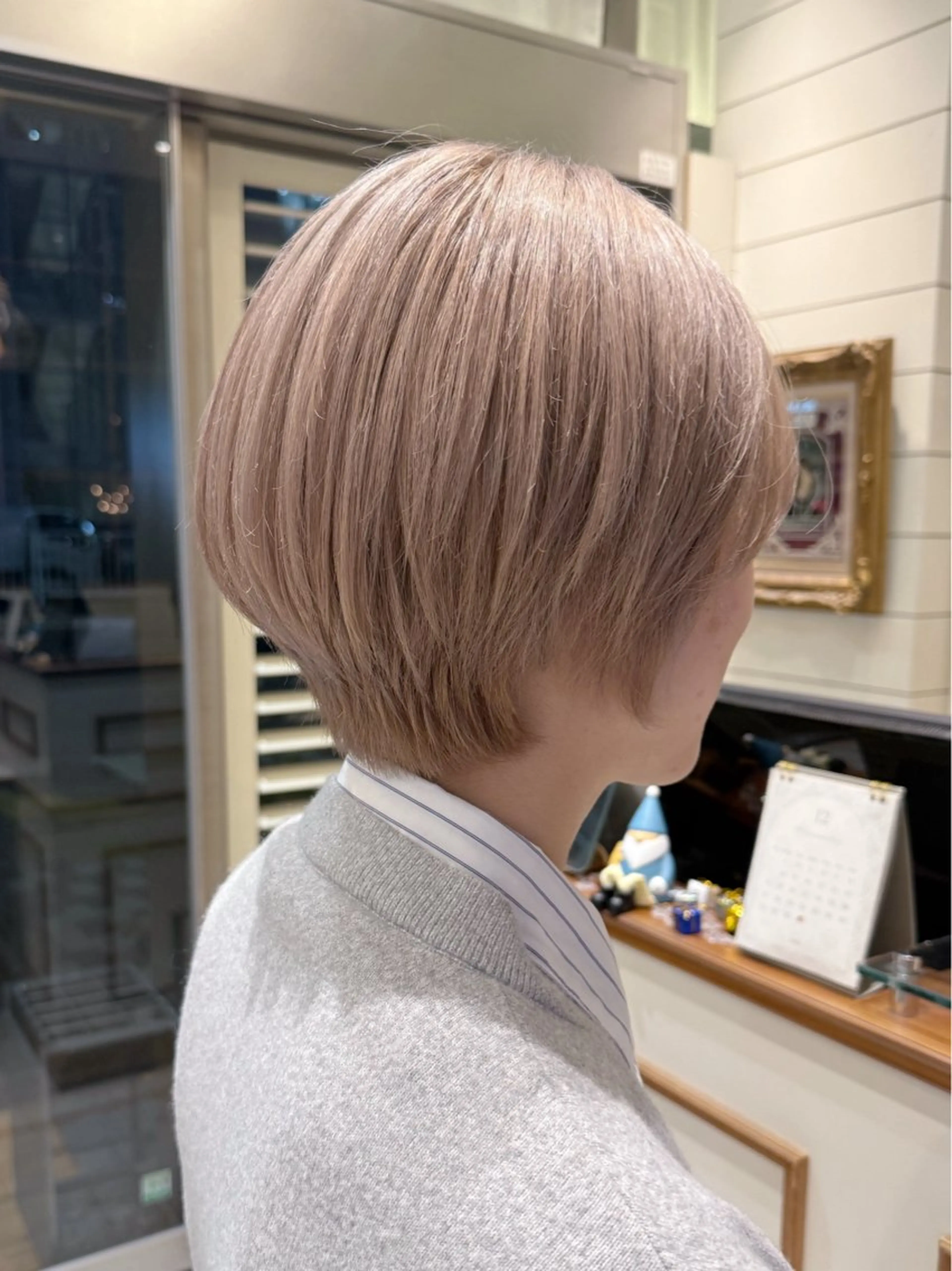 カラー ブリーチ ブロンド ヘアカラー トリートメント mauve代官山所属・CHIHIRO🧸 代官山🩰ピンク🩰のヘアスタイル