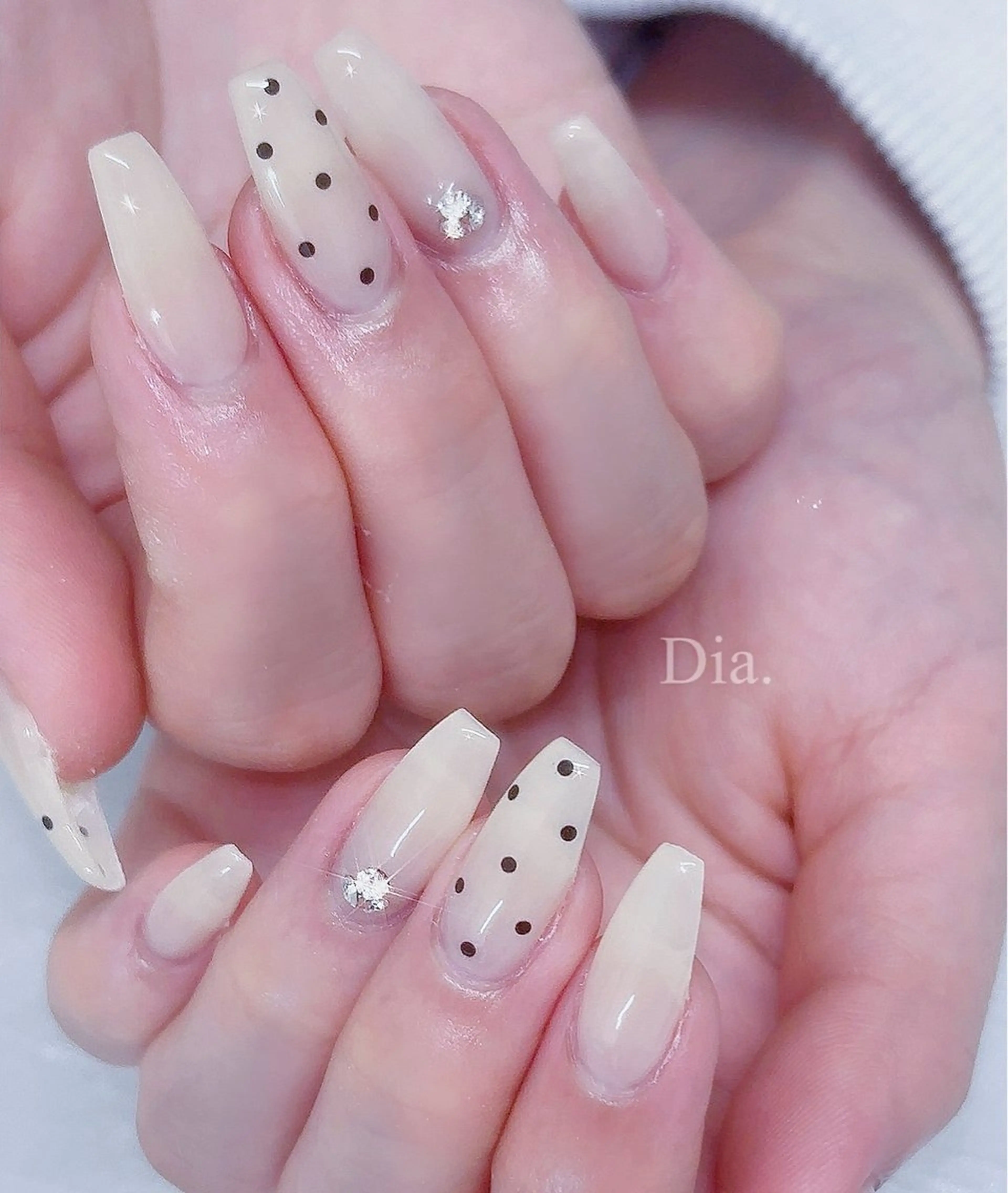 ネイル ハンドネイル nail salon Dia.所属・minori 💎Dia.のネイルデザイン
