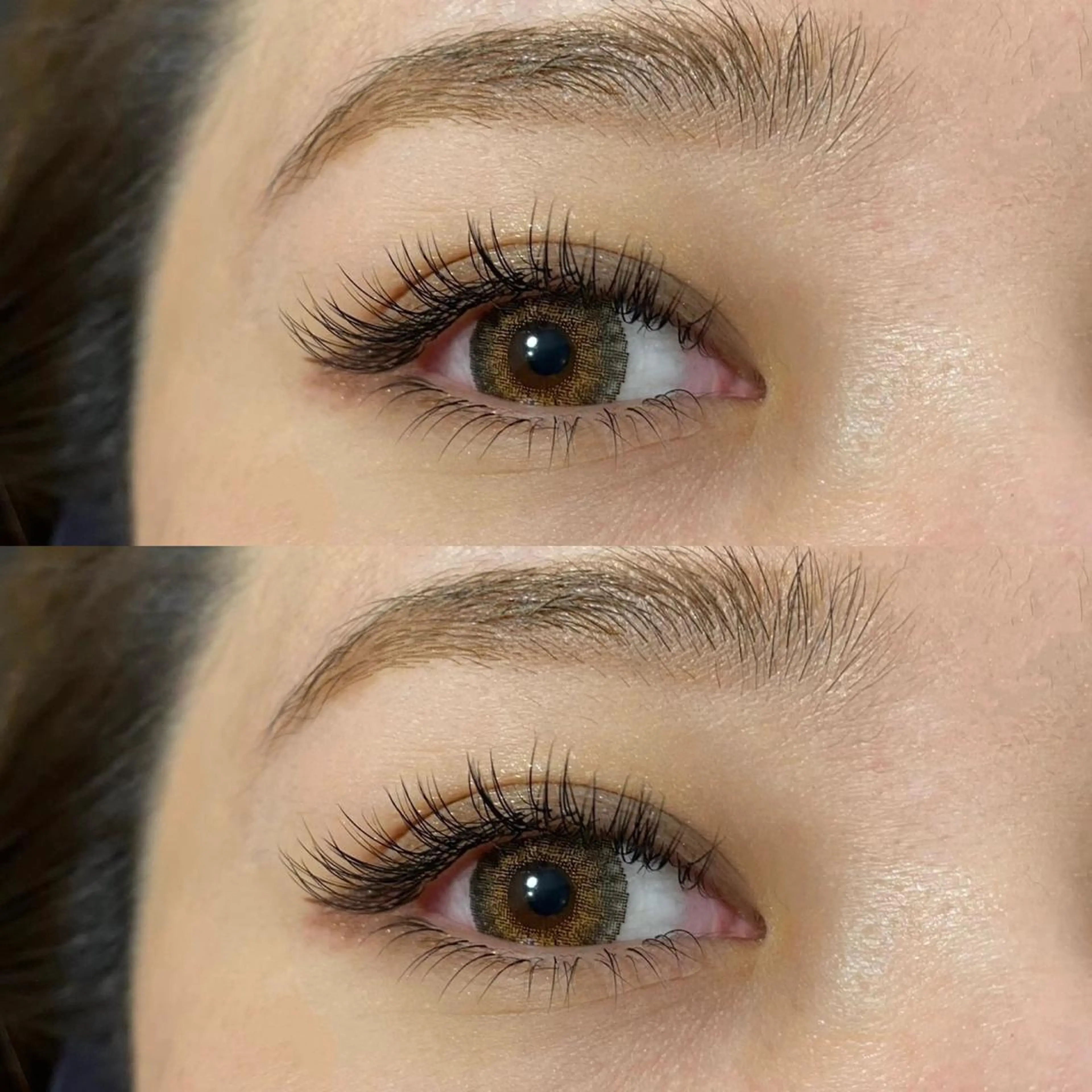 【オフ無料】上100本＋下まつ毛付け放題※カラー変更＋500円の写真