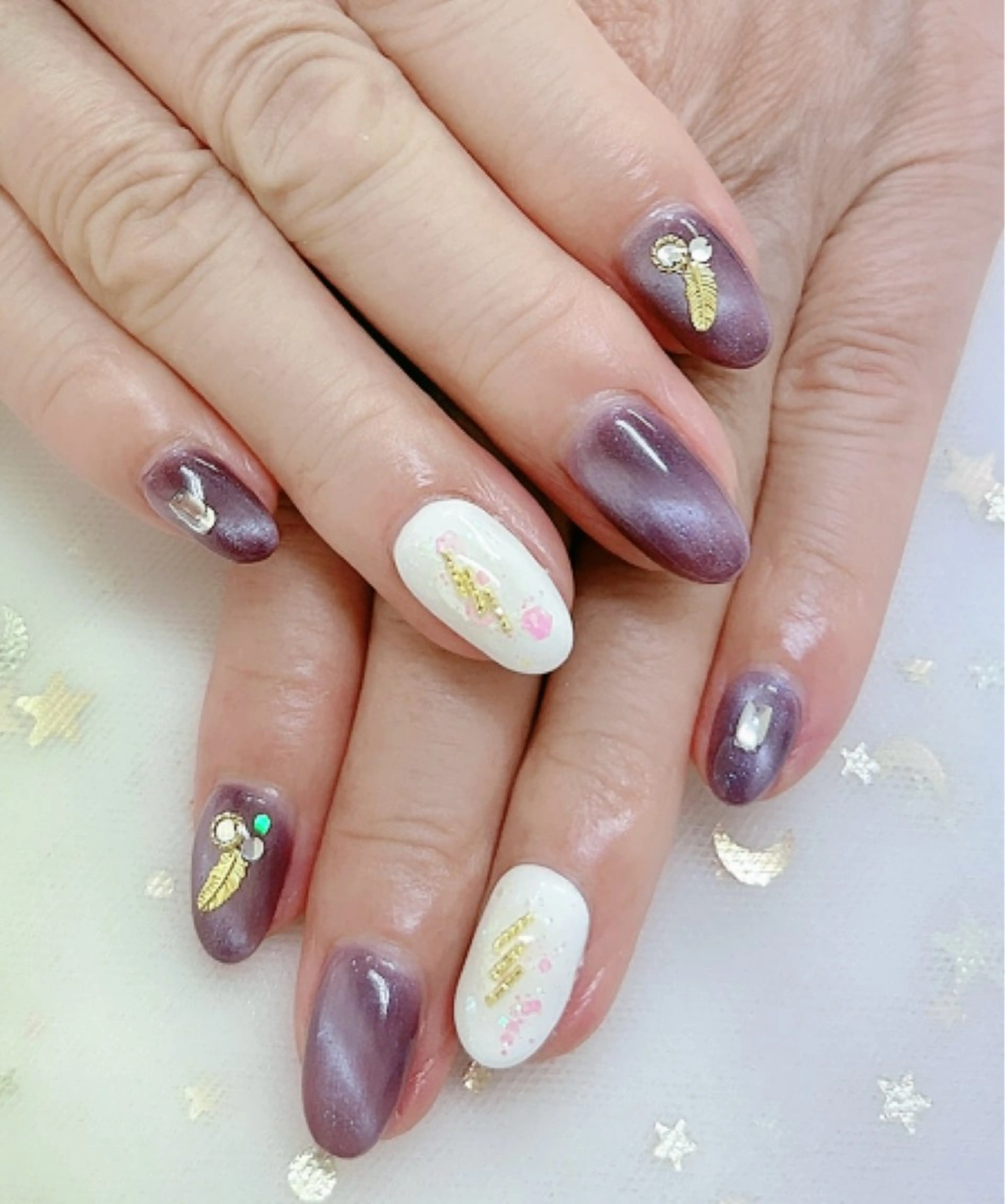 ネイル ハンドネイル 上福岡 らんらんのネイルデザイン